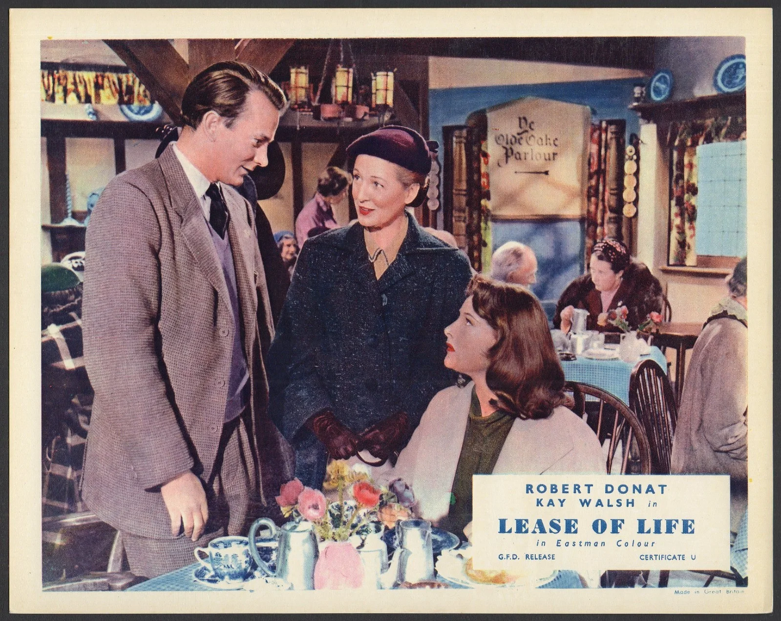 LEASE OF LIFE 1954 Robert Donat, Kay Walsh, Denholm Elliott UK 10x8 LOBBY SET, изображение 5