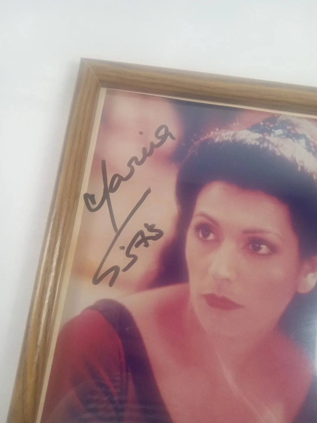1991 Paramount Pictures Star Trek Autographed Picture Marina Sirtis, image 2