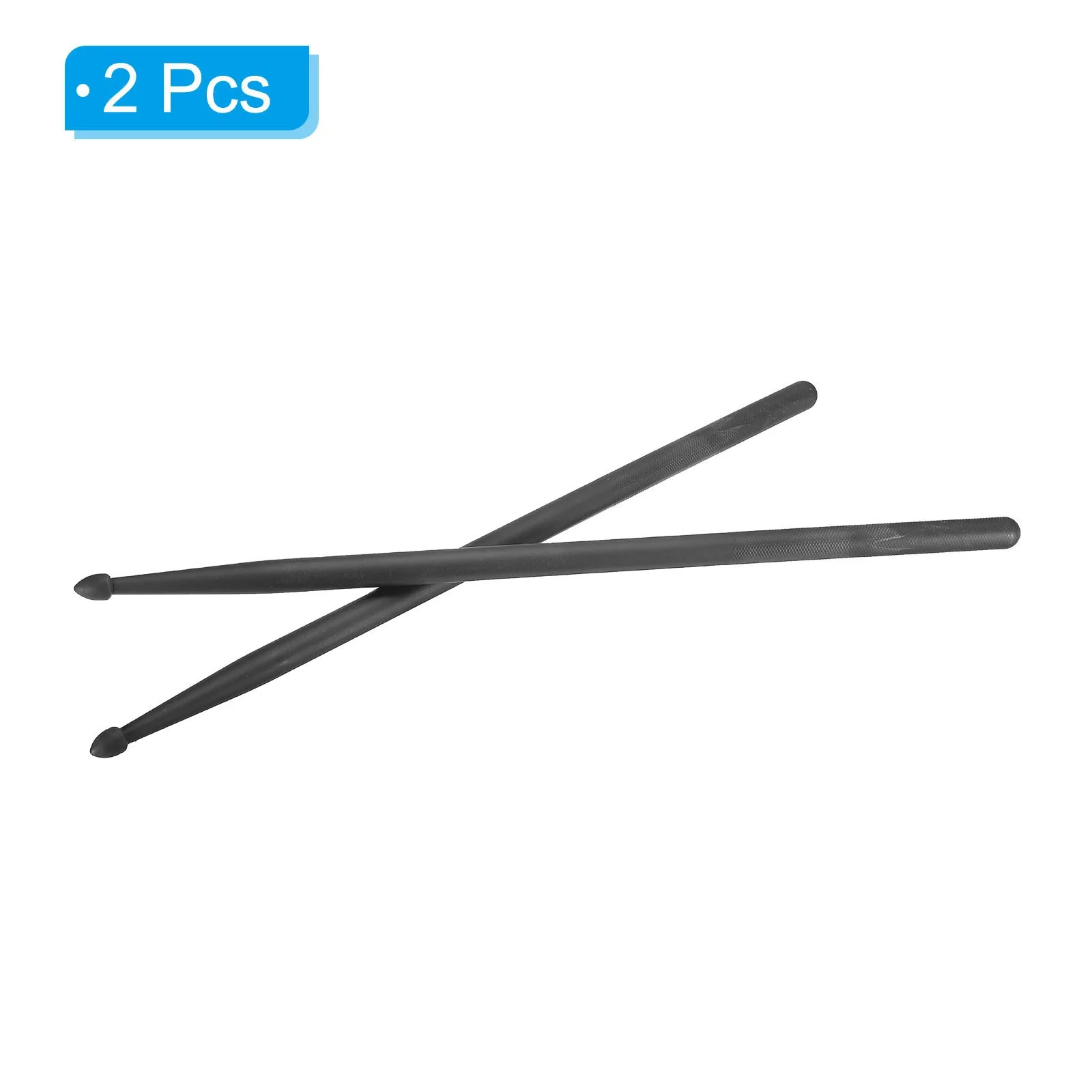 Nylon Drumstick 5A Plastic Anti Slip Handle Drum Stick for Drums Black, image 3