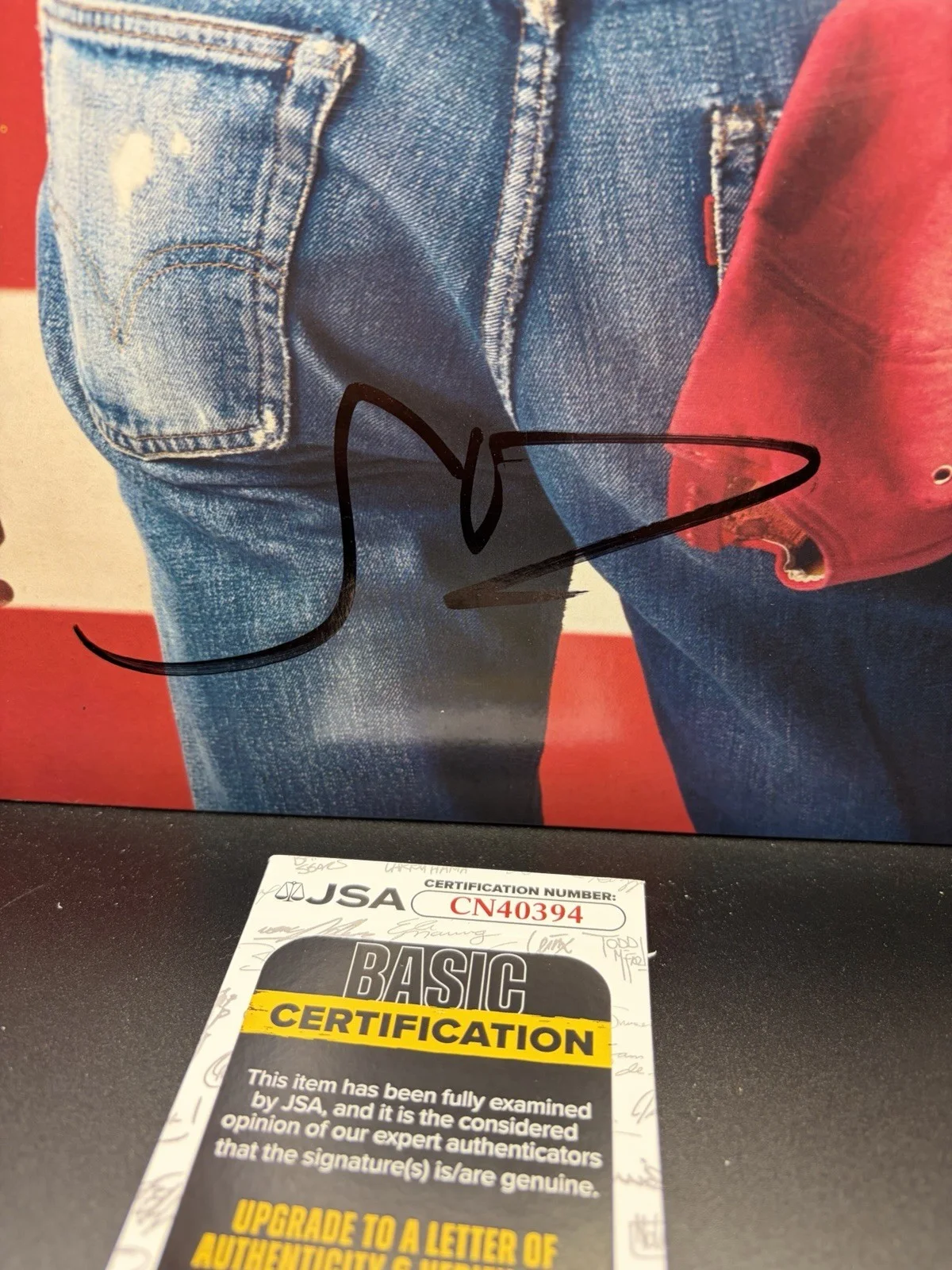 STEVEN VAN ZANDT SIGNED BORN IN THE USA VINYL RECORD LP ‘SPRINGSTEEN’ JSA COA, изображение 2