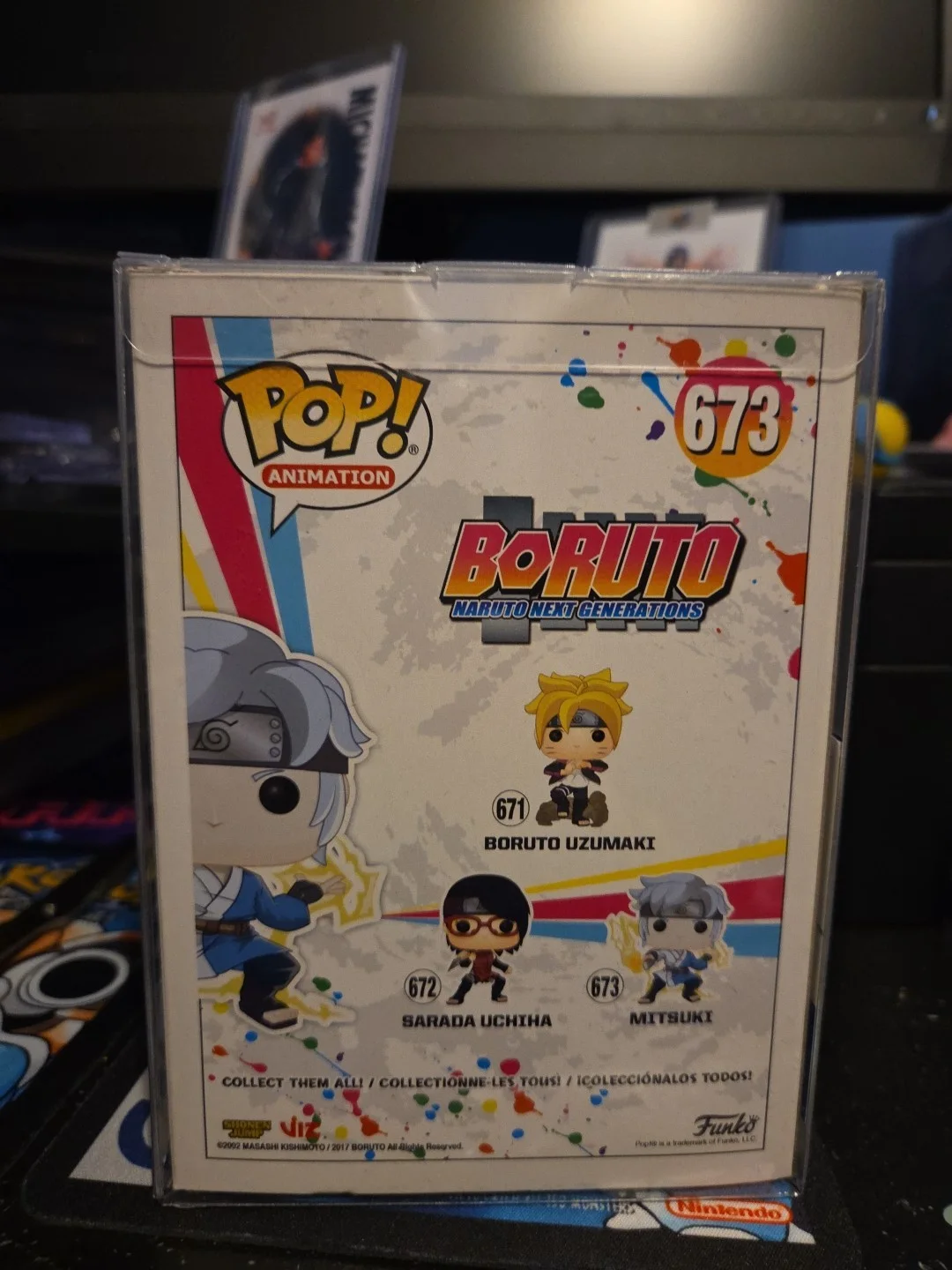 ROBBIE DAYMOND — ROBBIE DAYMOND SIGNED MITSUKI FUNKO 673 BORUTO ANIME AUTOGRAPH PSA Certified, изображение 3