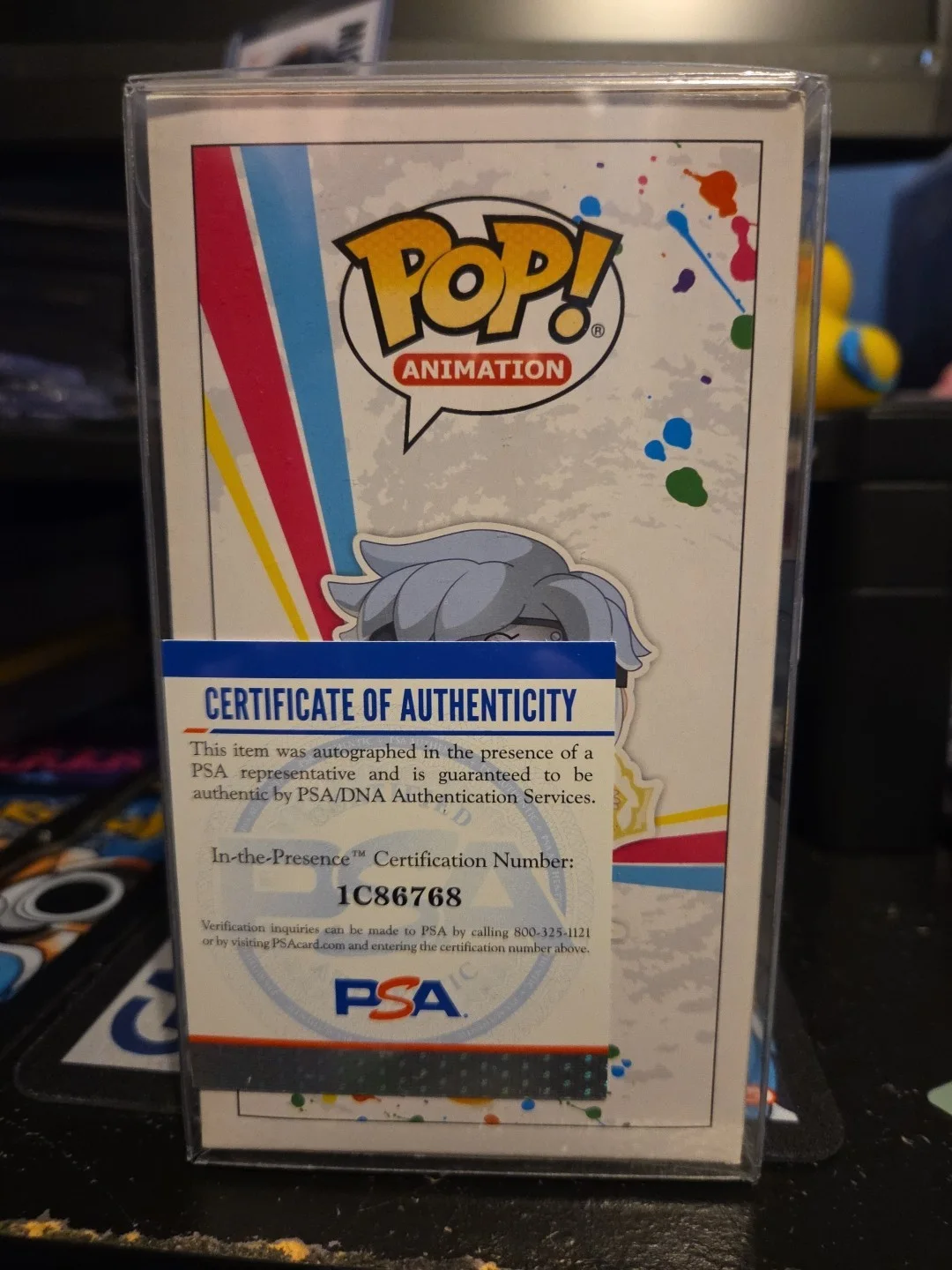 ROBBIE DAYMOND — ROBBIE DAYMOND SIGNED MITSUKI FUNKO 673 BORUTO ANIME AUTOGRAPH PSA Certified, изображение 4