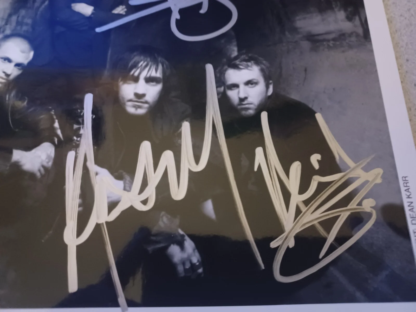 Three Days Grace Signed Photo-2006 (Adam Gontier Era), image 2