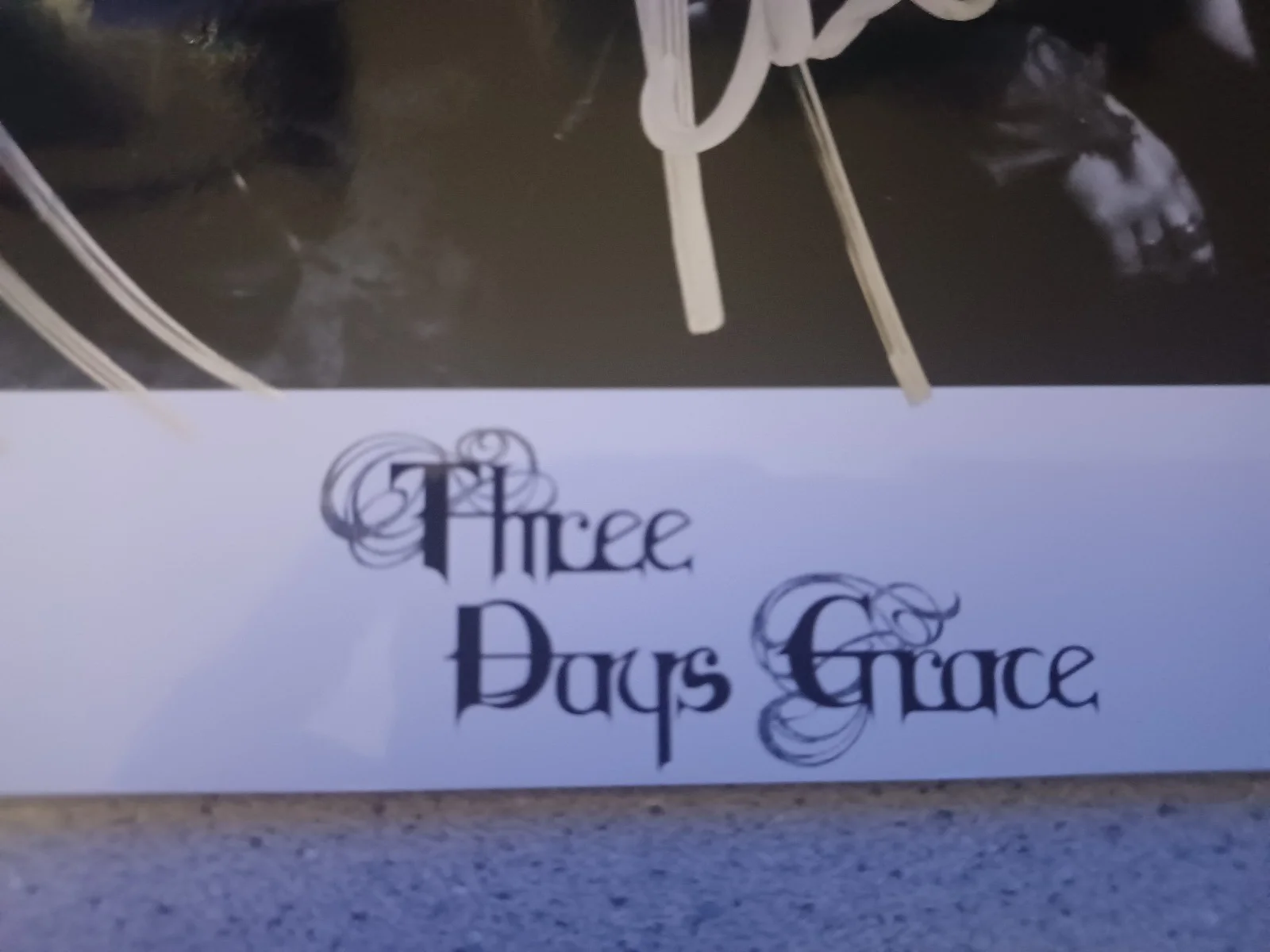 Three Days Grace Signed Photo-2006 (Adam Gontier Era), image 4
