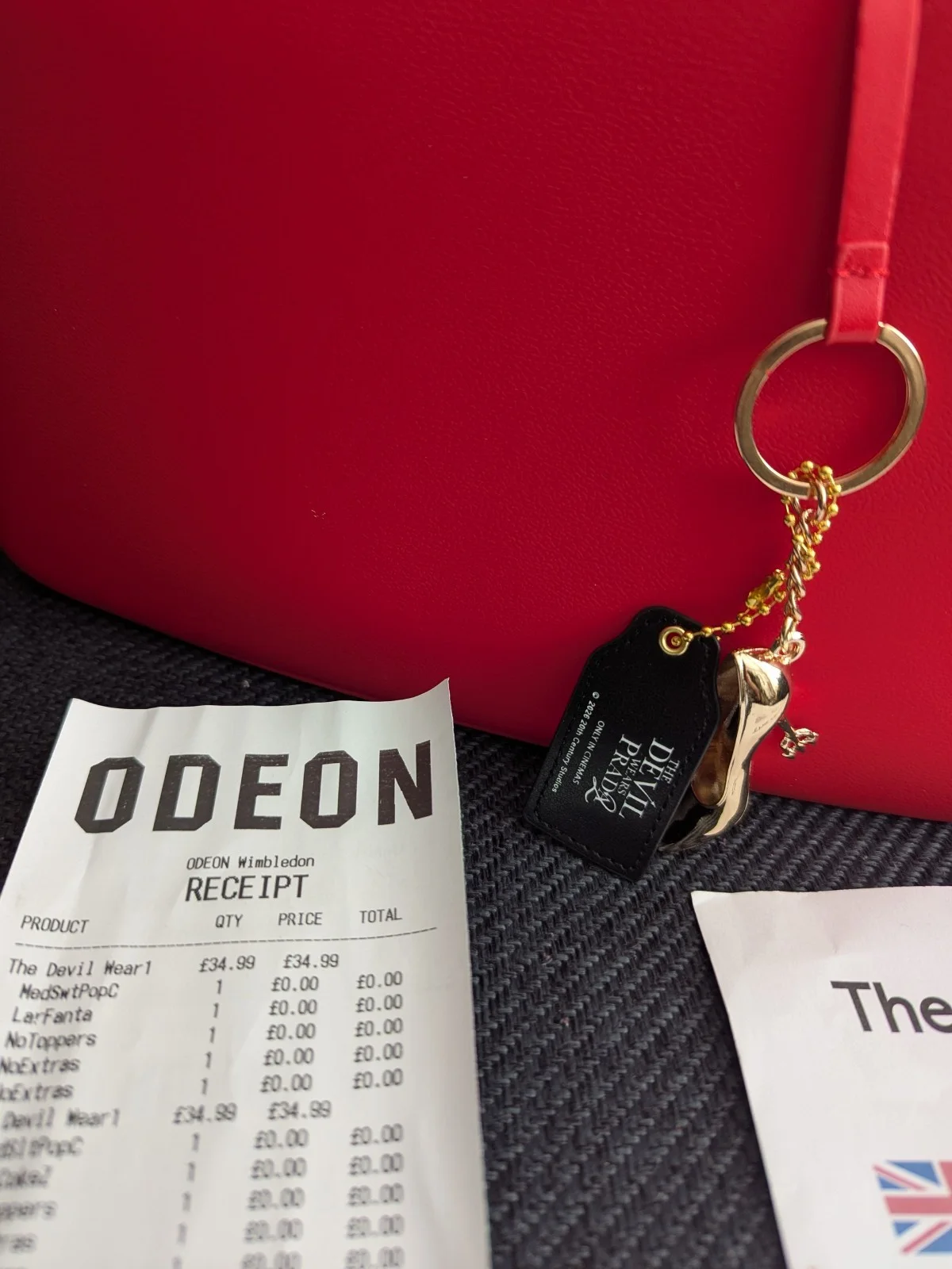 Odeon The Devil Wears Prada 2 Popcorn Bucket Handbag Collectors Edition IN HAND✅, image 2