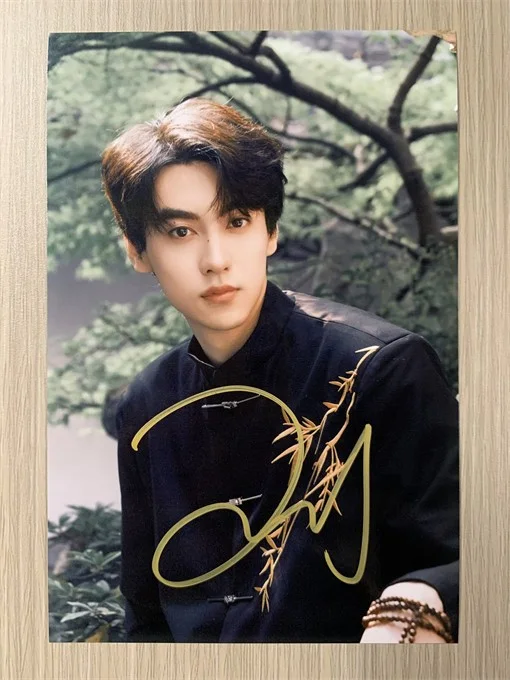 6" 田栩宁/Arthur Hand Signed Autographed Photo Autographs Collection Original, image 3