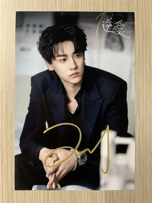 6" 田栩宁/Arthur Hand Signed Autographed Photo Autographs Collection Original, image 4