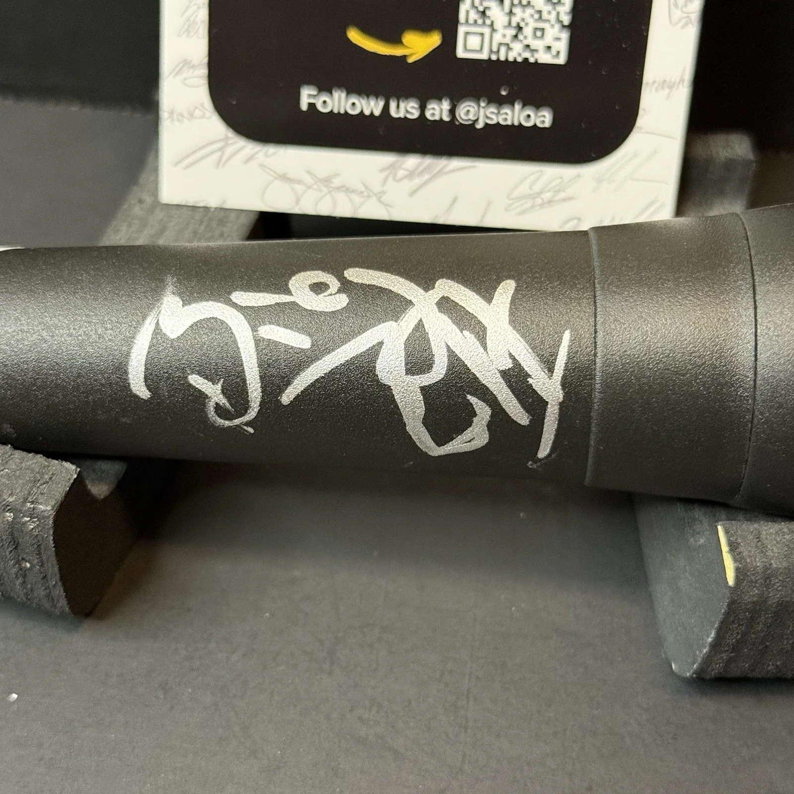 Bossman Dlow Signed Microphone Rapper Autographed Mic Big Za Motion Part JSA COA, image 2
