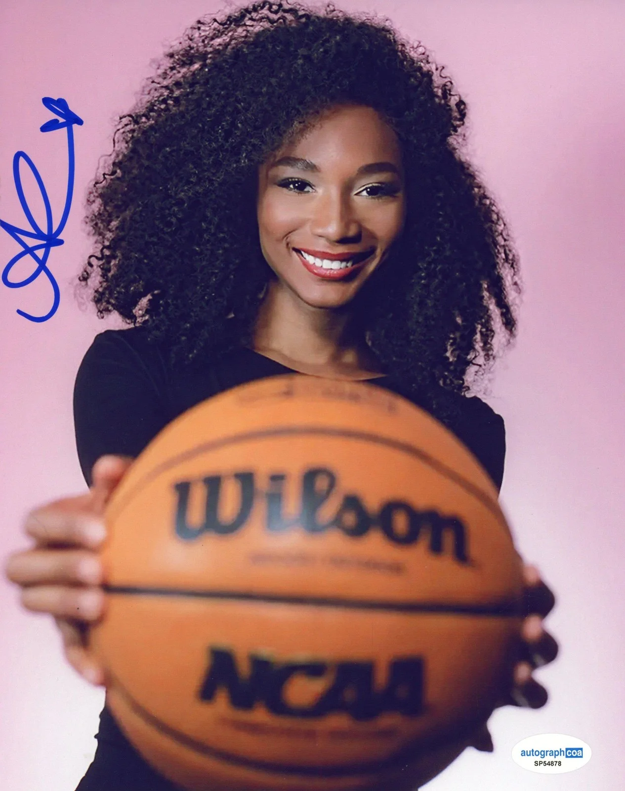 Ari Chambers — Ari Chambers AUTOGRAPH Signed ESPN Basketball WNBA Reporter 8x10 Photo ACOA, image 2