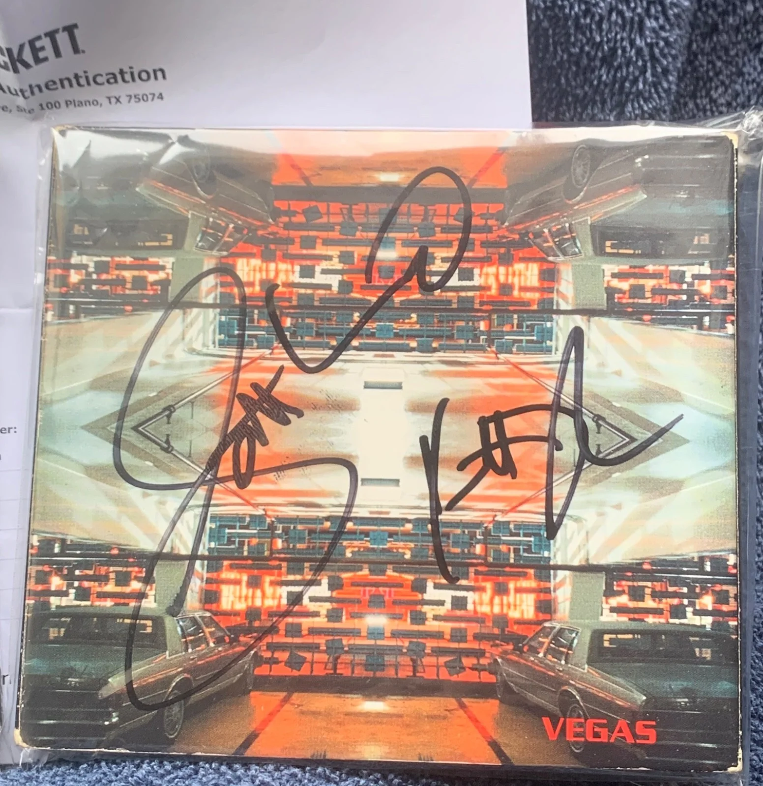 Crystal Method SIGNED AUTOGRAPHED "VEGAS" (JORDAN/KIRKLAND) ~ COA + SEALED COPY, image 4