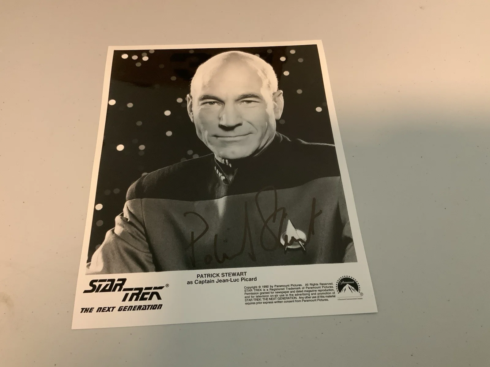 Star Trek Next Generation Cast Signed Photos. Lot Of 4. Free Shipping, image 2
