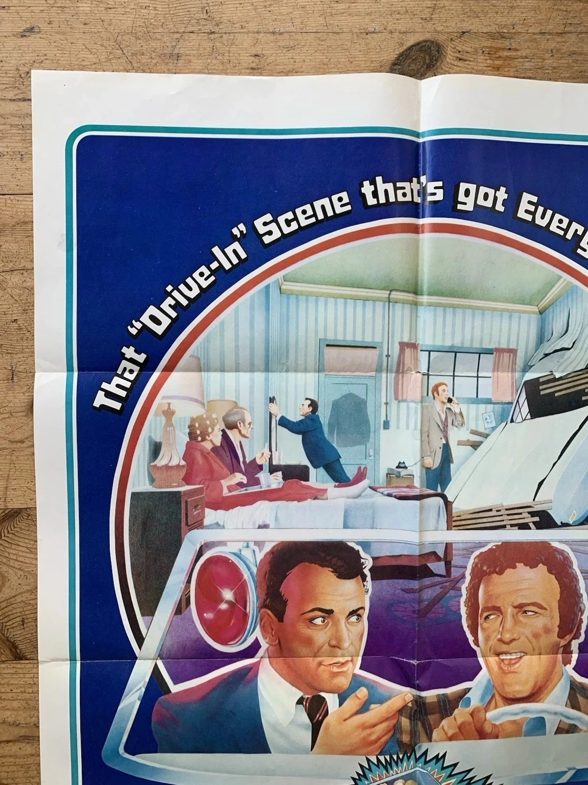 ORIGINAL 1974 FREEBIE & THE BEAN 1 SHEET FILM POSTER JAMES CAAN PRINTED USA VGC, изображение 5