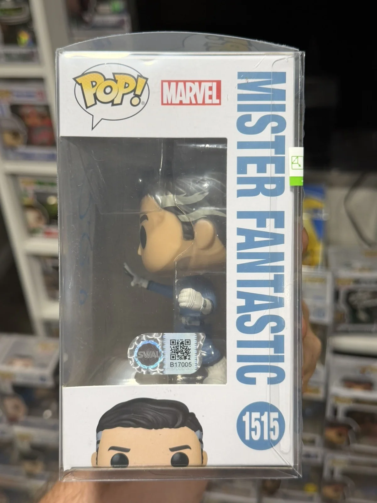 Pedro Pascal — Pedro Pascal Signed Mister Fantastic Fantastic Four Funko Exclusive SWAU COA, изображение 2