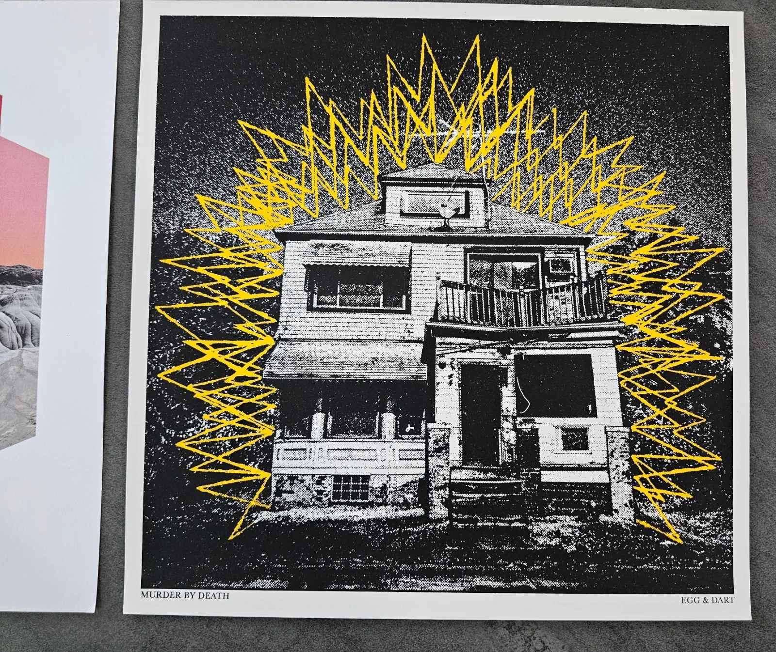 Murder By Death Band Poster Lot Spell/Bound, Egg & Dart, Backstage, image 4