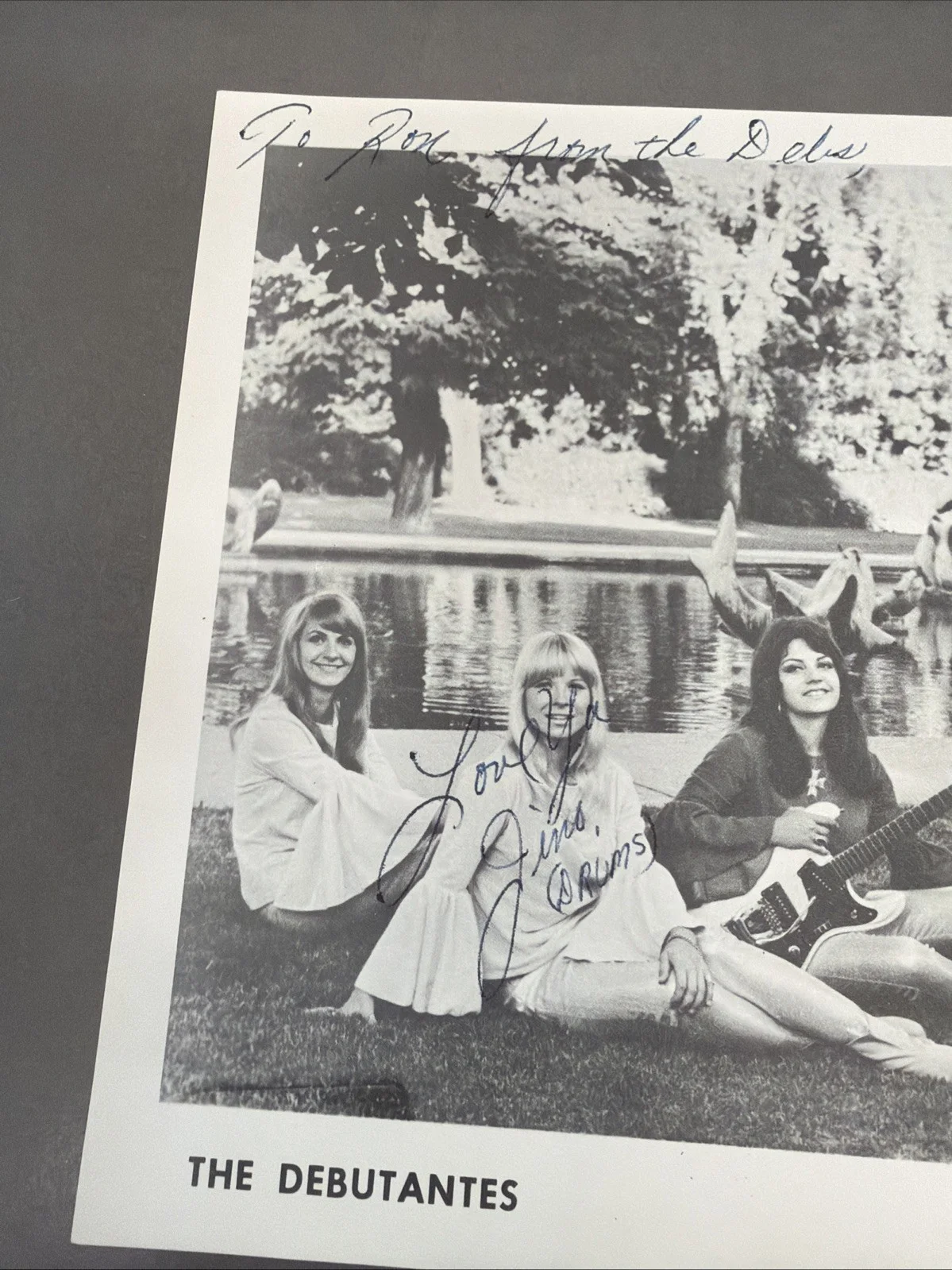 Lester Cole — Don Mills Mrg. Debutantes Signed Autograph Signature Vintage Photograph C2#1, изображение 3
