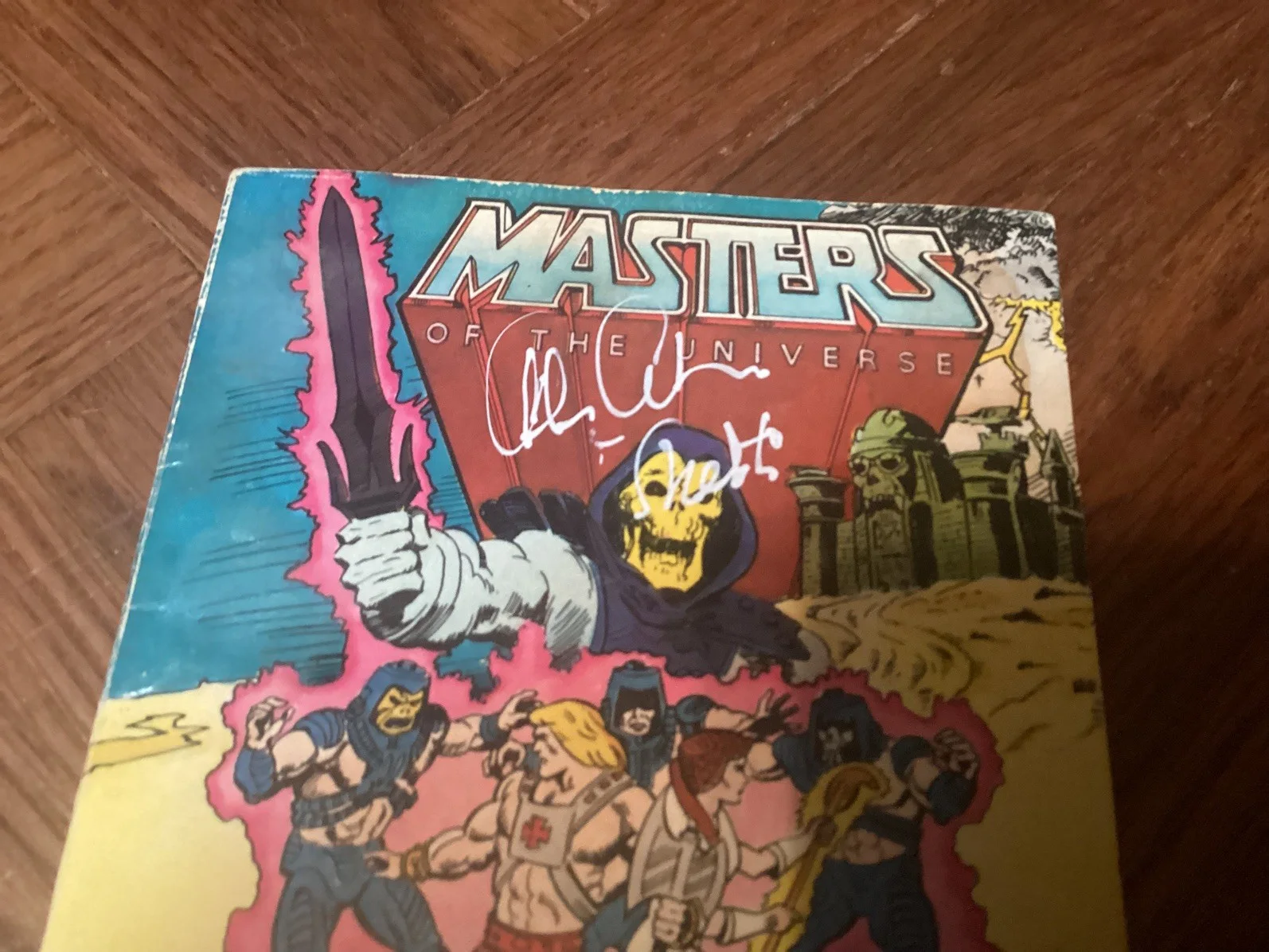 Sherwood Schwartz — ALAN OPPENHEIMER SIGNED AUTOGRAPHED HE-MAN MASTERS OF THE UNIVERSE COMIC MOTU, изображение 2