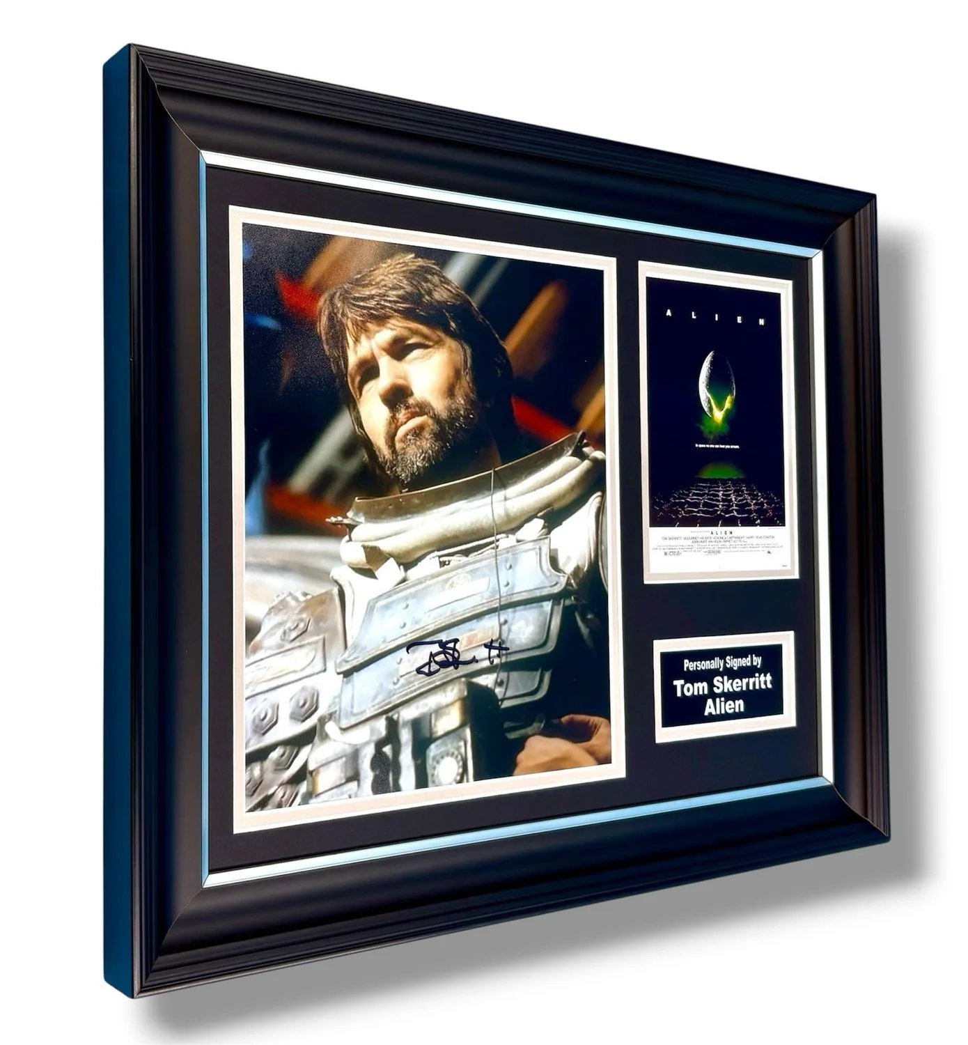 Tom Skerritt Signed Photo Framed & COA Alien Movie Poster Autograph Auto, image 2