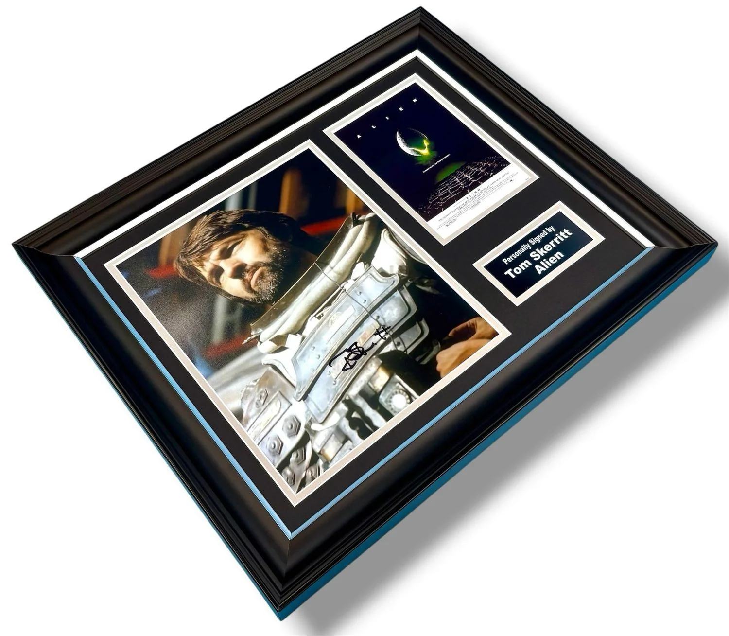 Tom Skerritt Signed Photo Framed & COA Alien Movie Poster Autograph Auto, image 3