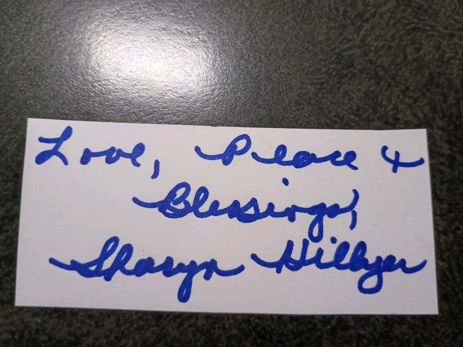 Sharyn Hillyer — Sharyn Hillyer Hand Signed Autograph CUT With 4X6 Photo -THE MONKEES & STAR TREK, изображение 2