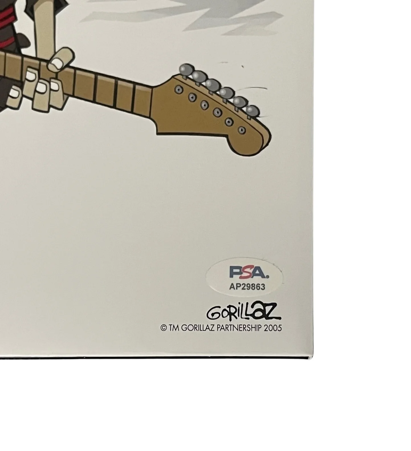 DAMON ALBARN SIGNED GORILLAZ DEMON DAYS VINYL RECORD PSA AP29863, image 3