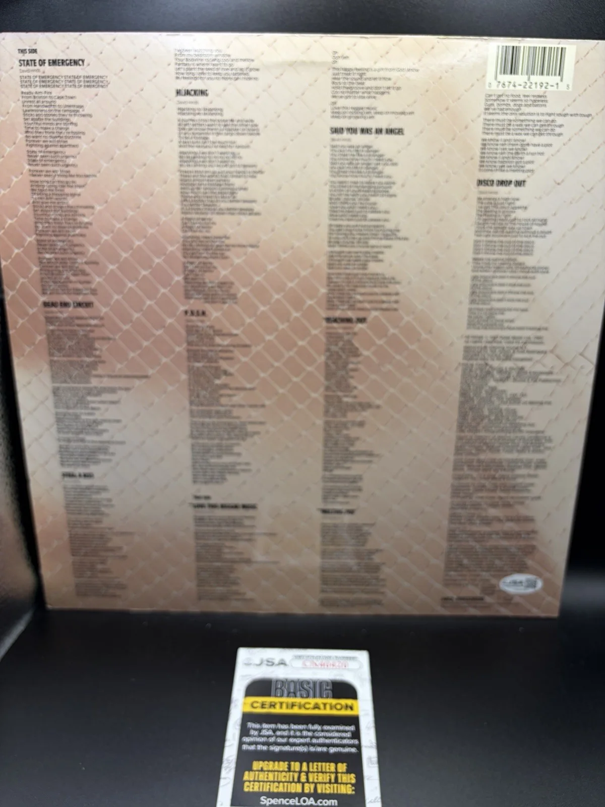 Steel Pulse Signed Vinyl Lp Record Reggae Auto, image 3