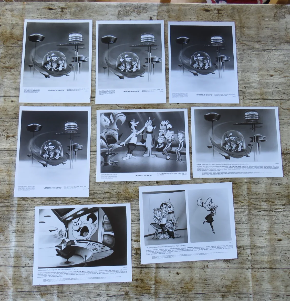 JETSONS THE MOVIE ORIGINAL 1990 FILM PRESS KIT Hanna / Barbera 8 PHOTOS, изображение 4