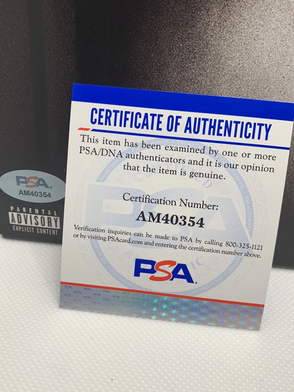 DESTROY LONELY SIGNED NO STYLIST VINYL AUTOGRAPHED PSA/DNA COA, image 4