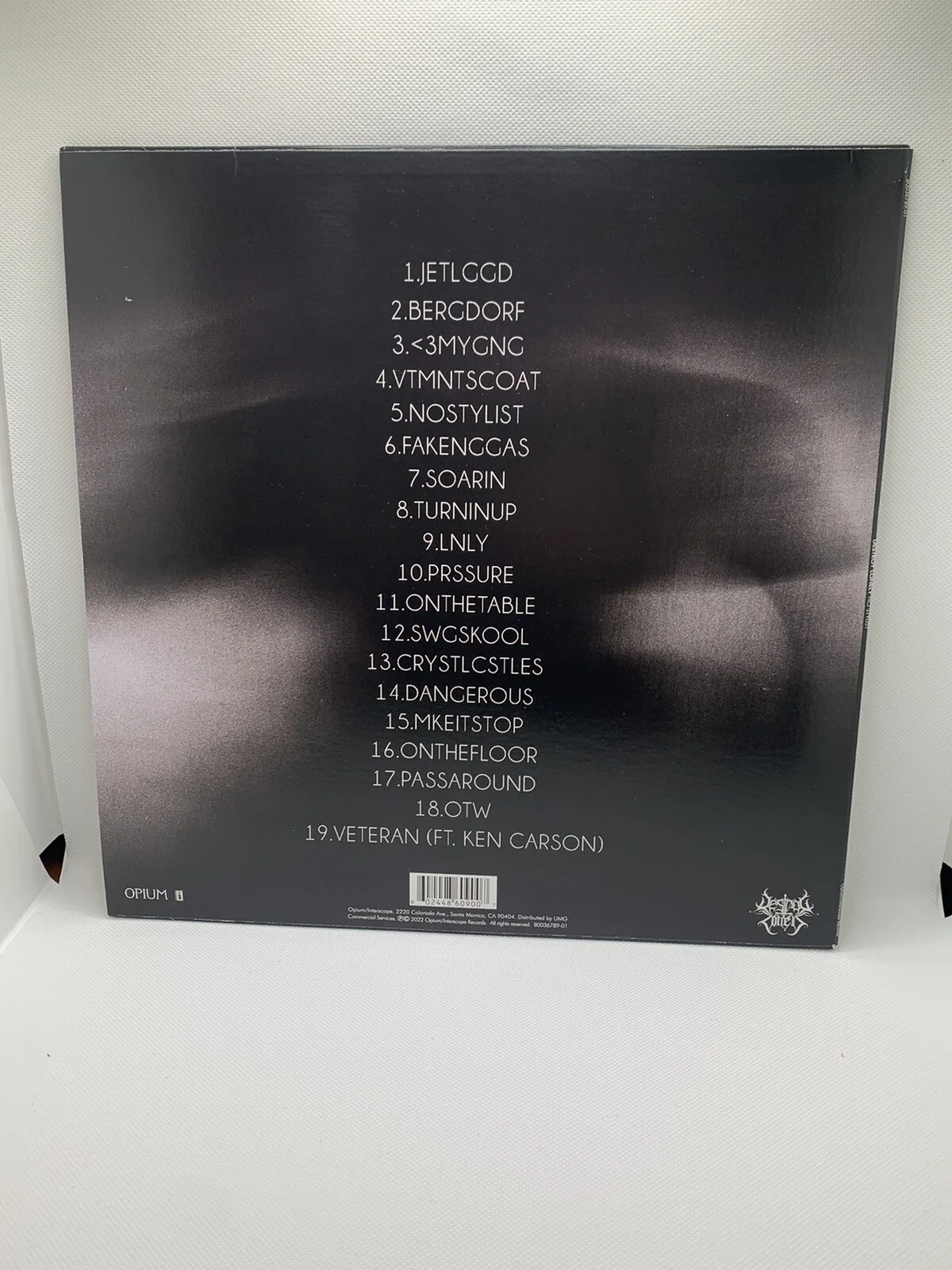 DESTROY LONELY SIGNED NO STYLIST VINYL AUTOGRAPHED PSA/DNA COA, image 5