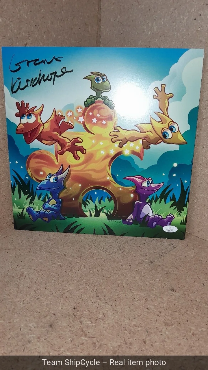 Grant Kirkhope — Grant Kirkhope Signed 12x12 Banjo Kazooie Jinjo Print Composer Autograph G2U, image 4