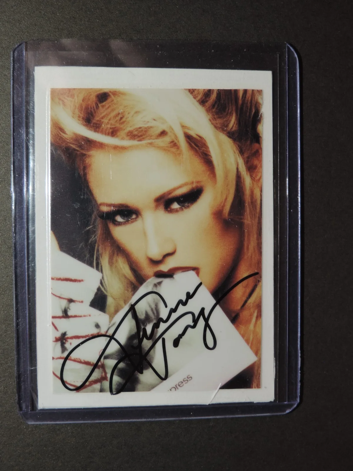 Jenna Jameson — Jenna Jameson Autographed Trading Card. Unique Promo Card 2, изображение 2