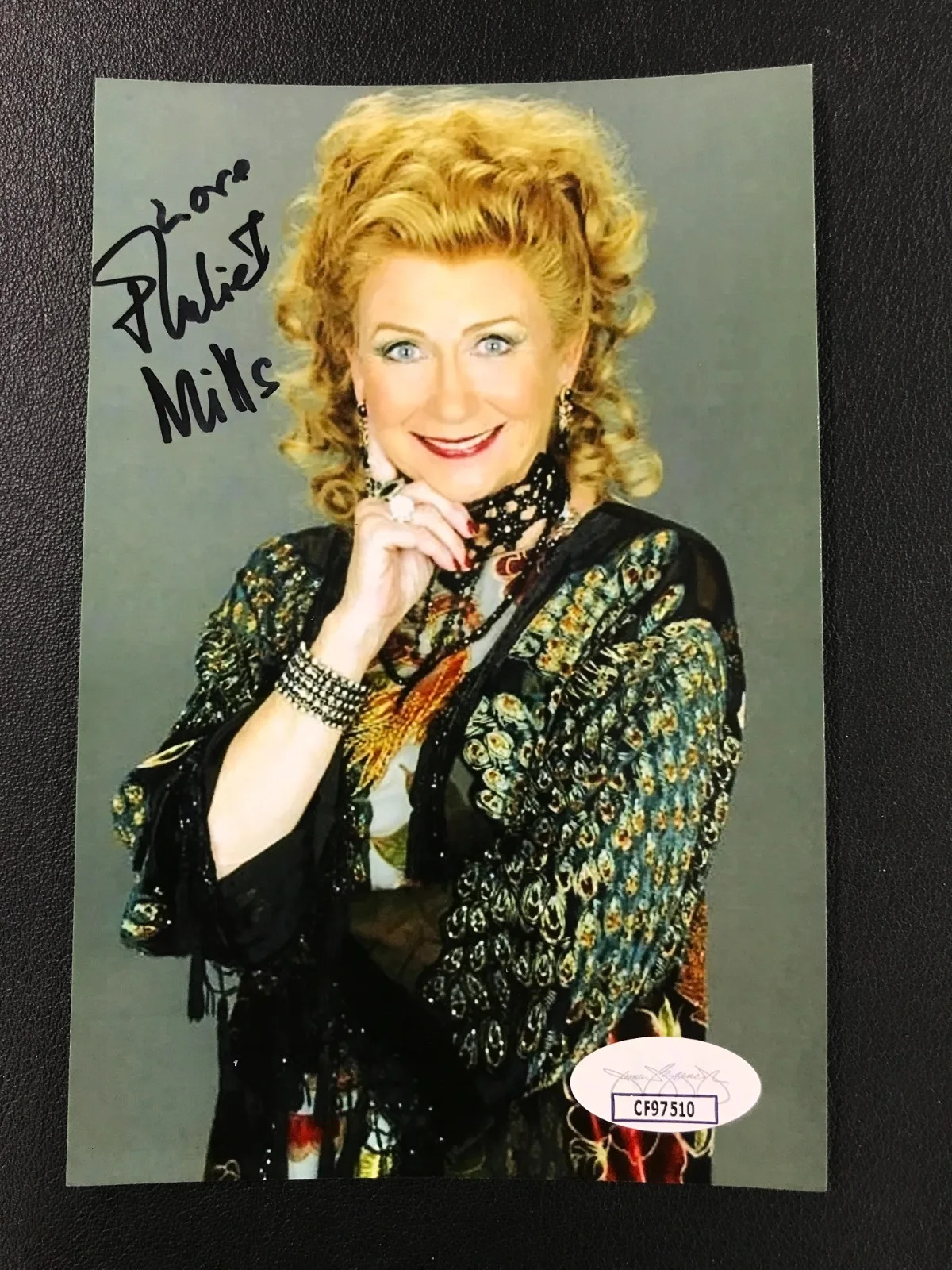 Juliet Mills — Juliet Mills Signed 6x4 Photograph JSA Cert w/COA "Avanti!" TV & Film Actress!, изображение 2