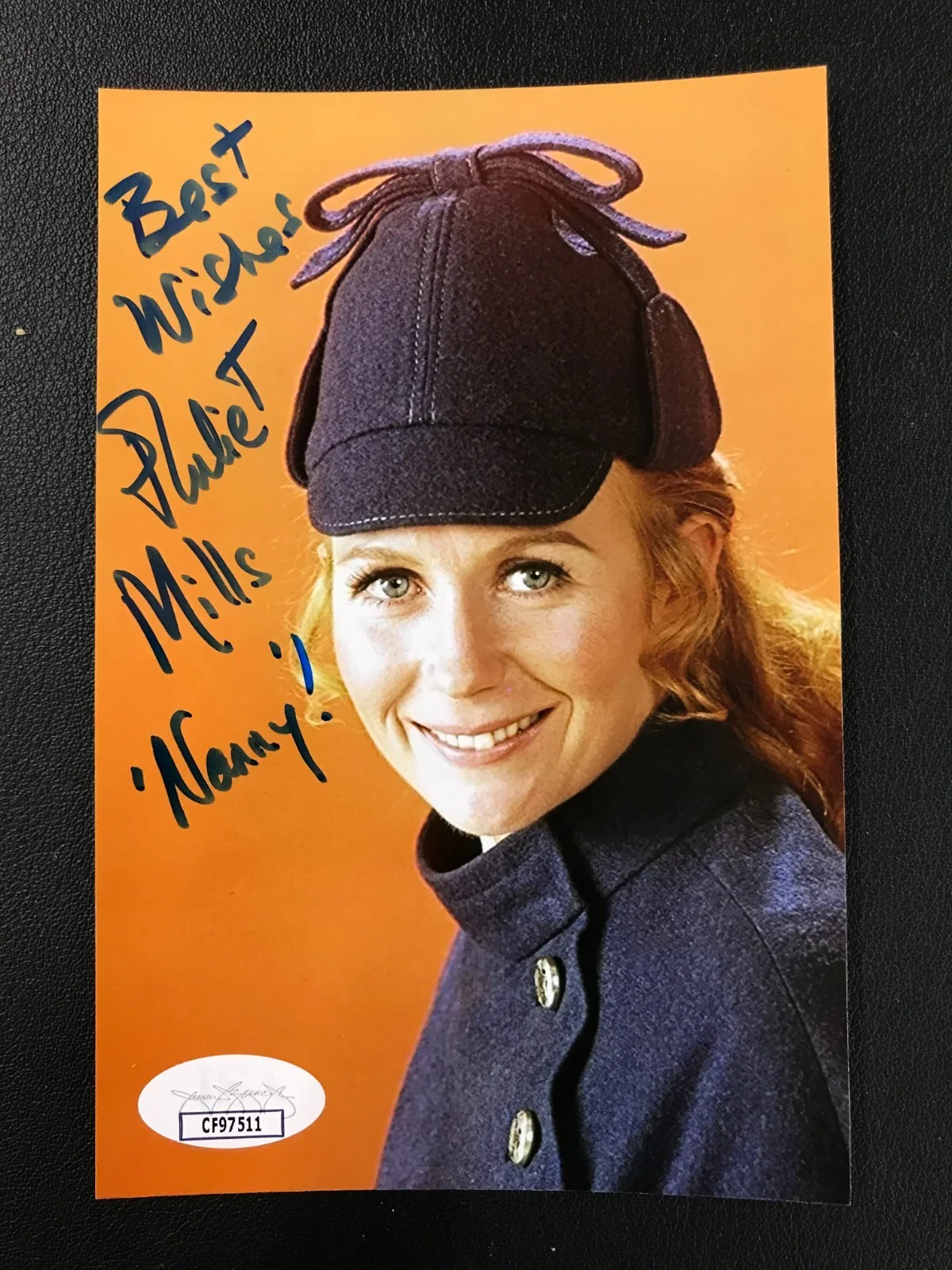 Juliet Mills — Juliet Mills Signed 6x4 Color Photo JSA "Nanny & The Professor" Actress w/COA!, изображение 2