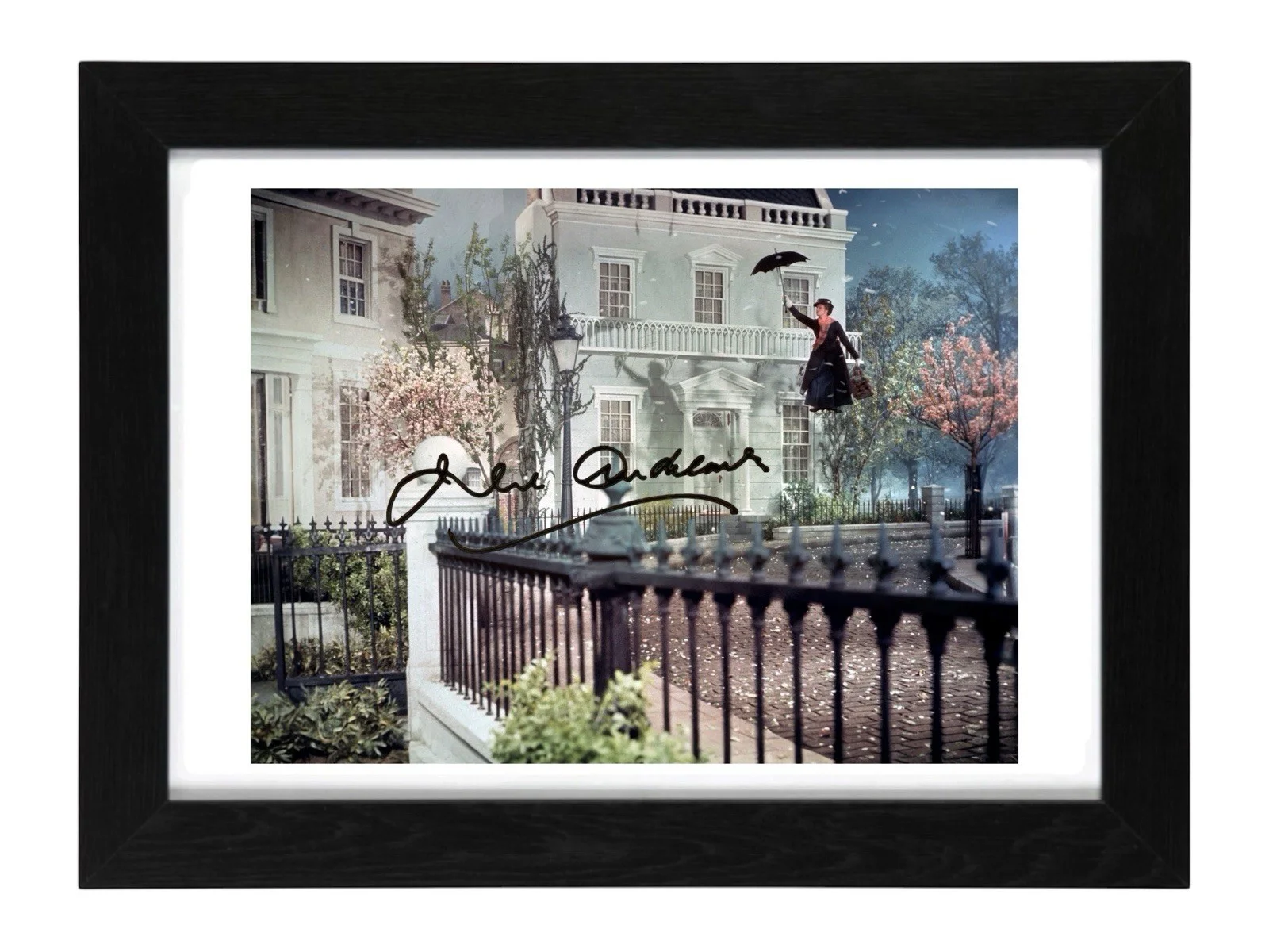 Julie Andrew’s Signed Autograph PHOTO Pre Print / Framed Film, image 2