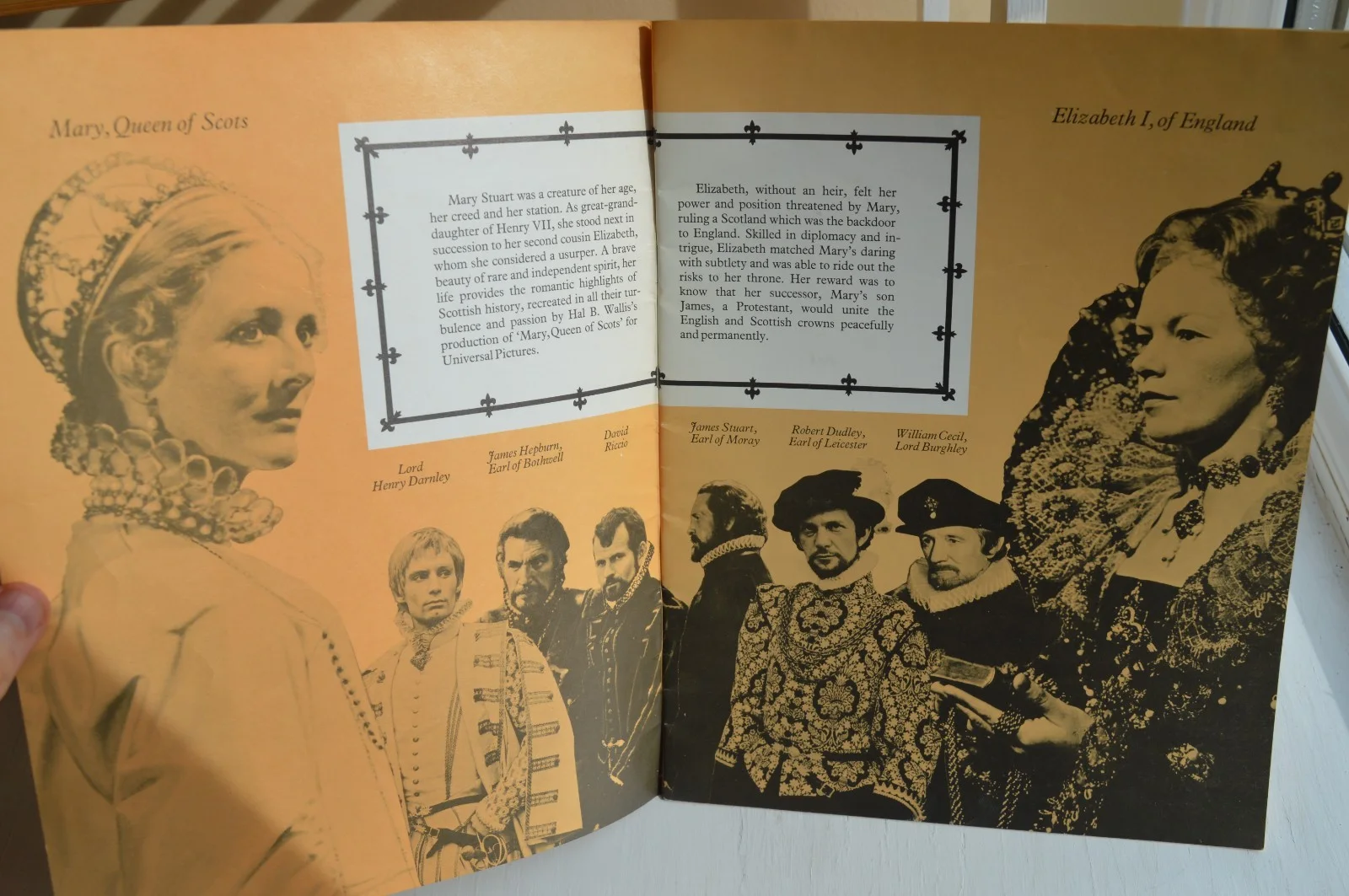 Mary, Queen of Scots ORIGINAL Film Brochure Vanessa Redgrave Glenda Jackson 1971, изображение 3