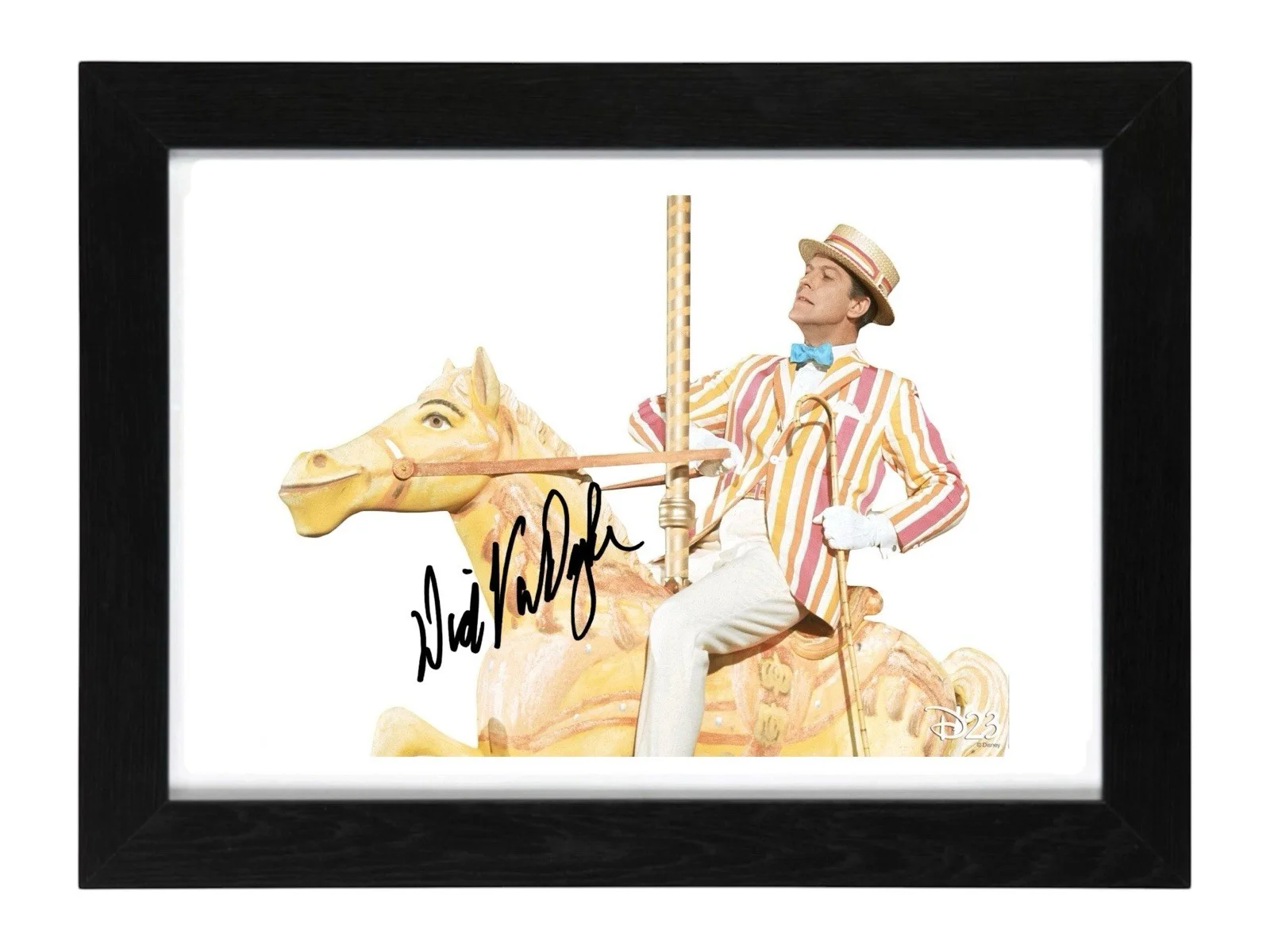 Dick Van Dyke Signed Autograph PHOTO Pre Print / Framed Film, image 2