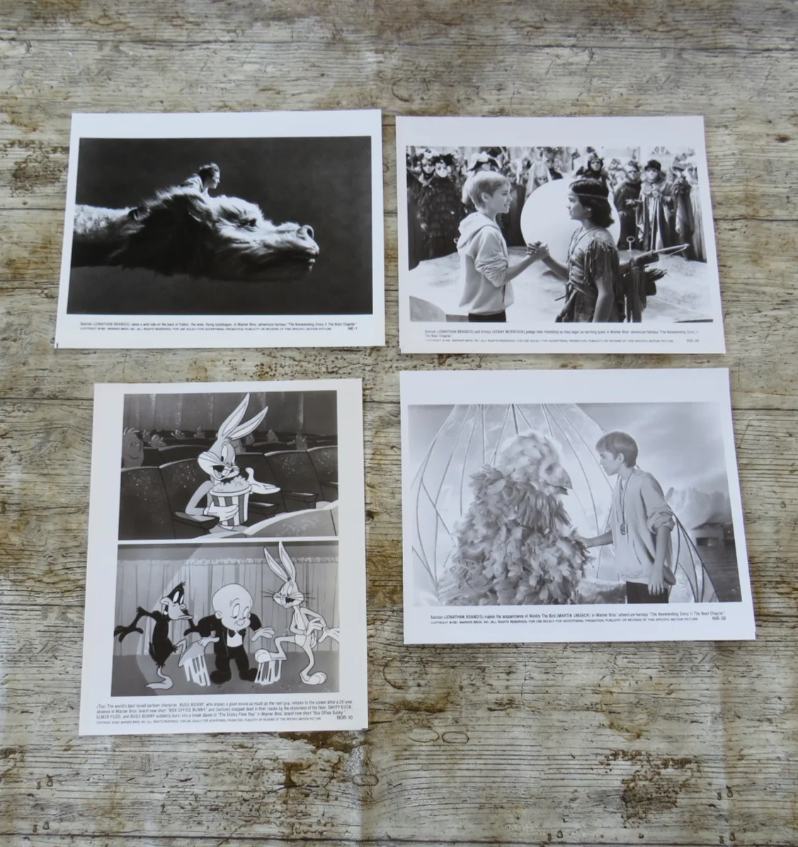 THE NEVER ENDING STORY II GENUINE 1990 FILM PRESS KIT Jonathan Brandis 4 PHOTOS, изображение 4