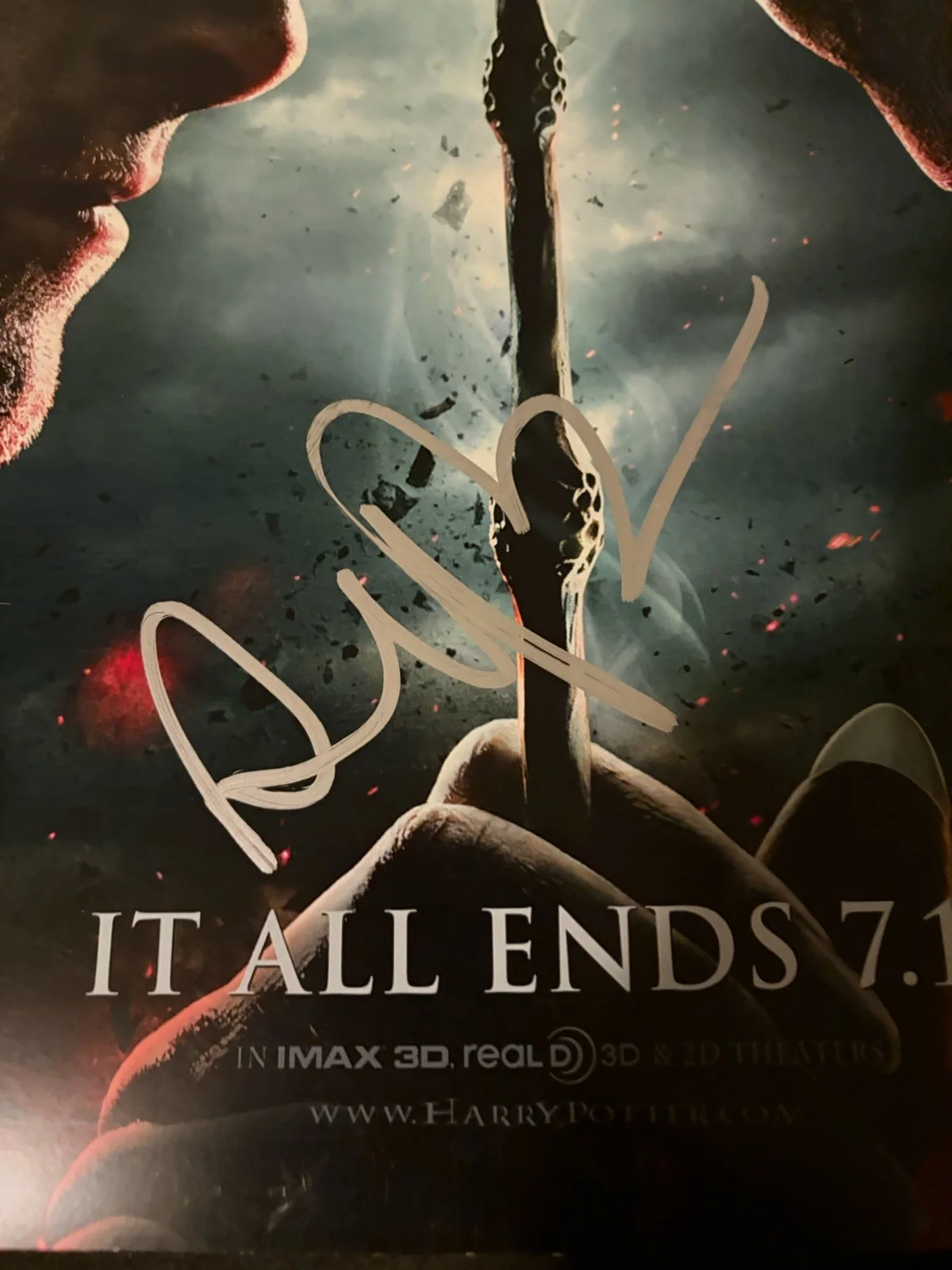Ralph Fiennes — Ralph Fiennes Signed 12x18 Movie Photo Harry Potter JSA COA, изображение 2