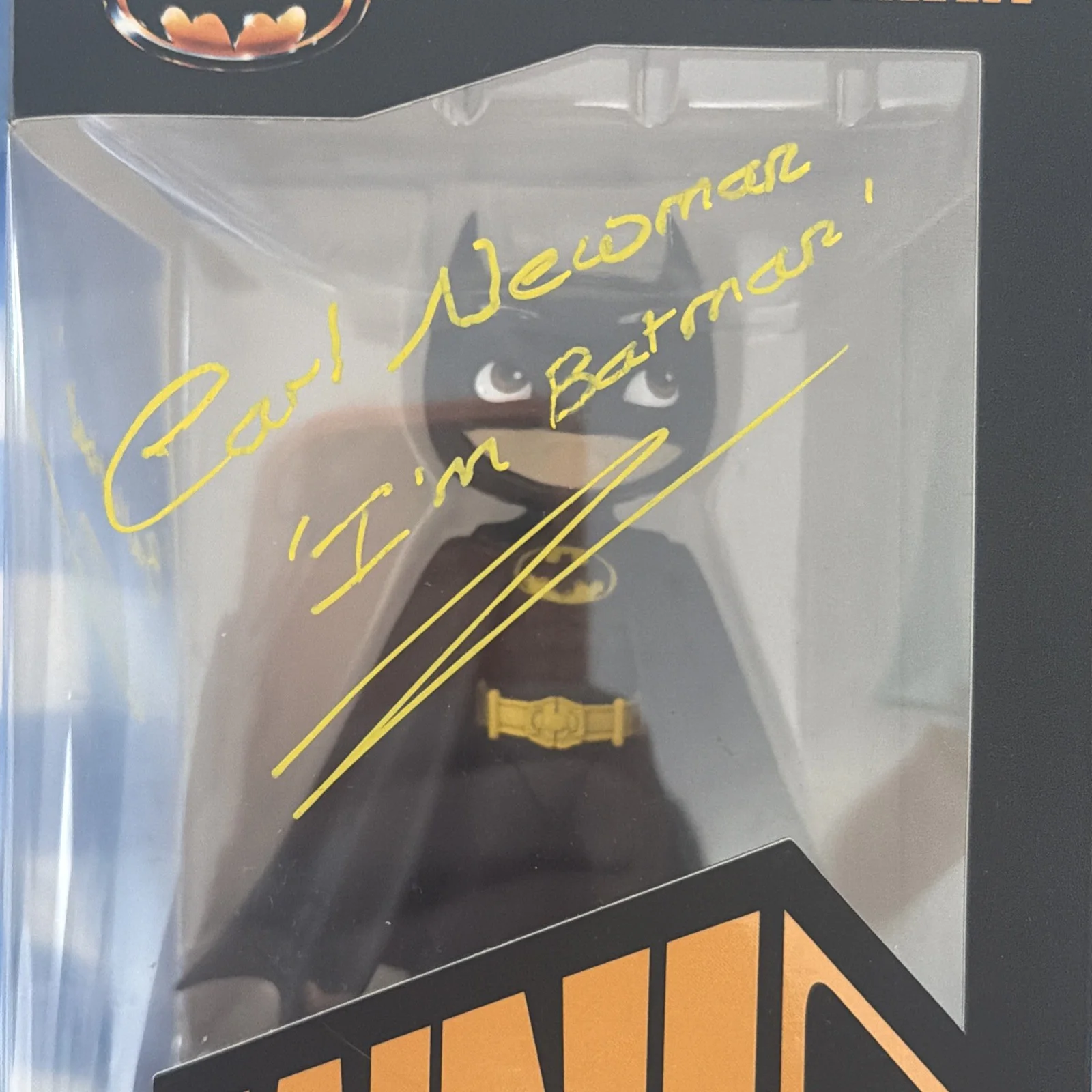 IronStudios - MiniCo Figurines (Batman 89) Signed by Carl Newman Balletbat, image 2