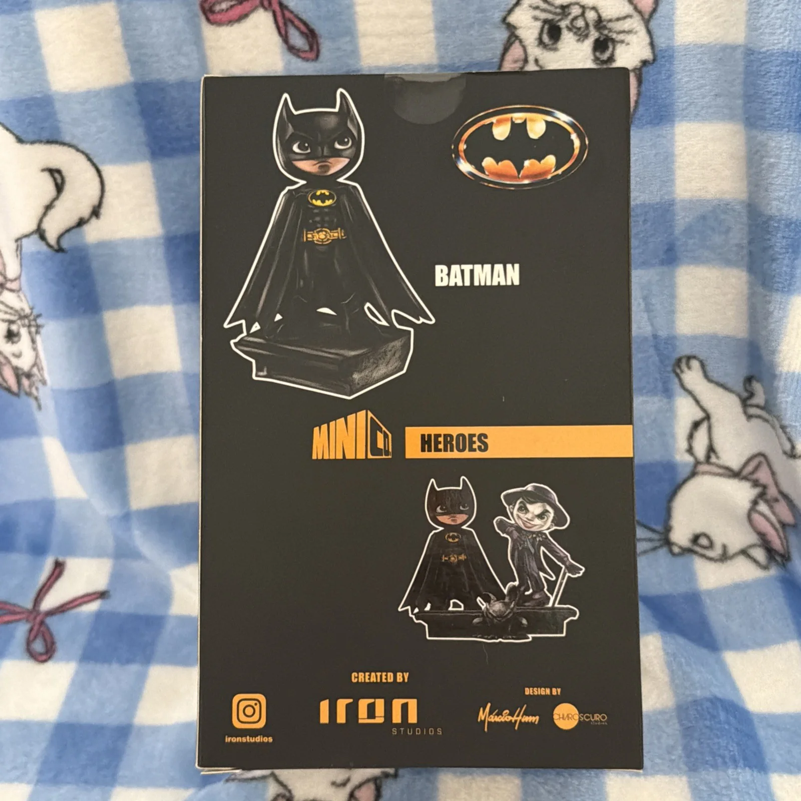 IronStudios - MiniCo Figurines (Batman 89) Signed by Carl Newman Balletbat, image 4