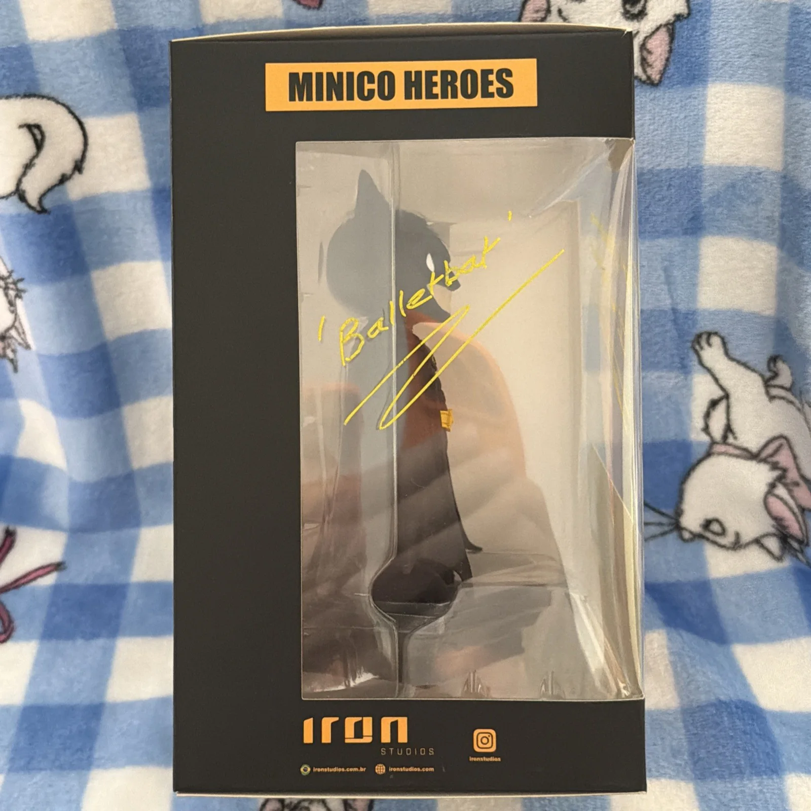 IronStudios - MiniCo Figurines (Batman 89) Signed by Carl Newman Balletbat, image 5