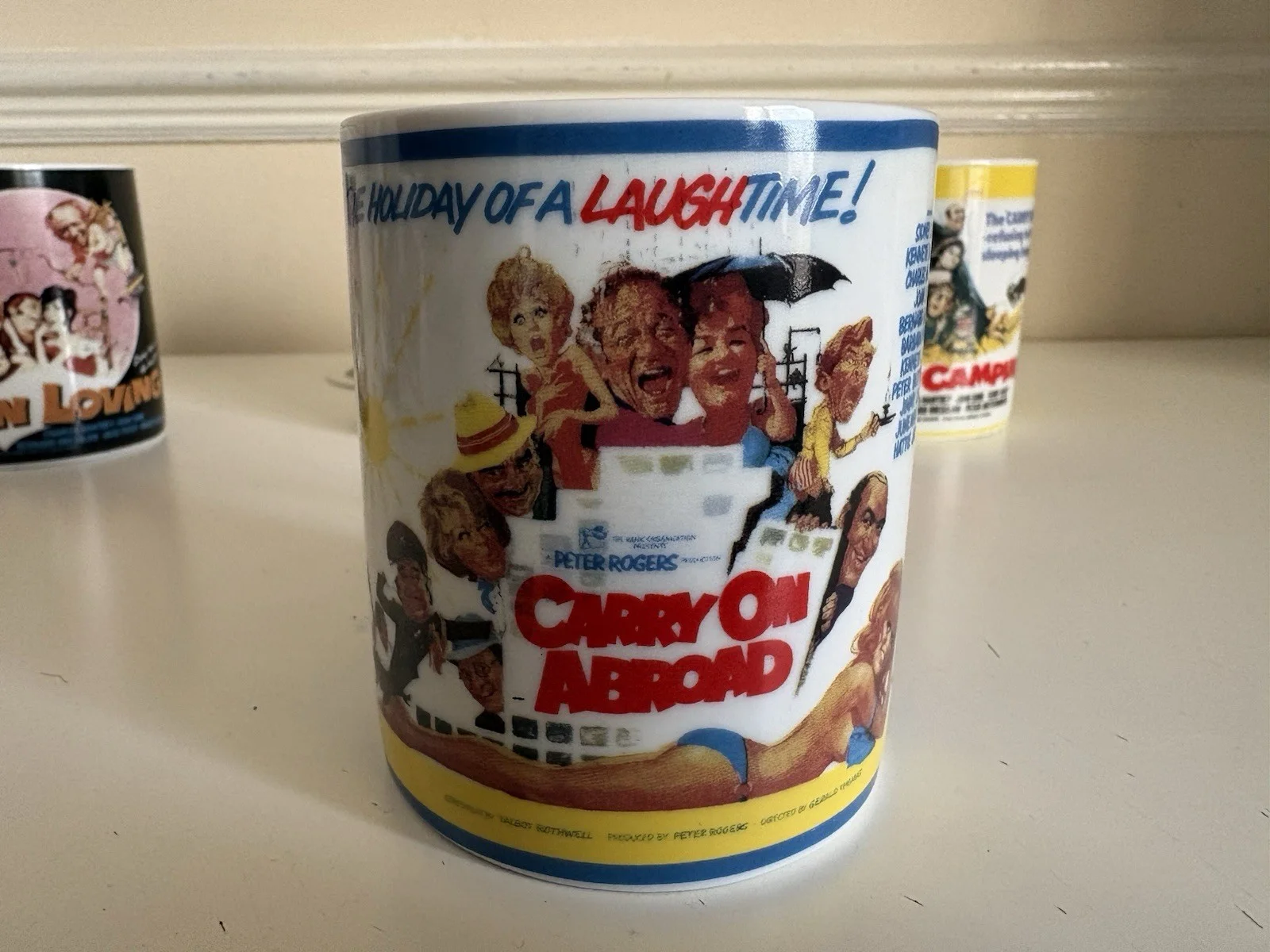 Bundle Of 8 Carry On Film Ceramic Novelty Tea Coffee Mugs Ethos Job Lot, изображение 5