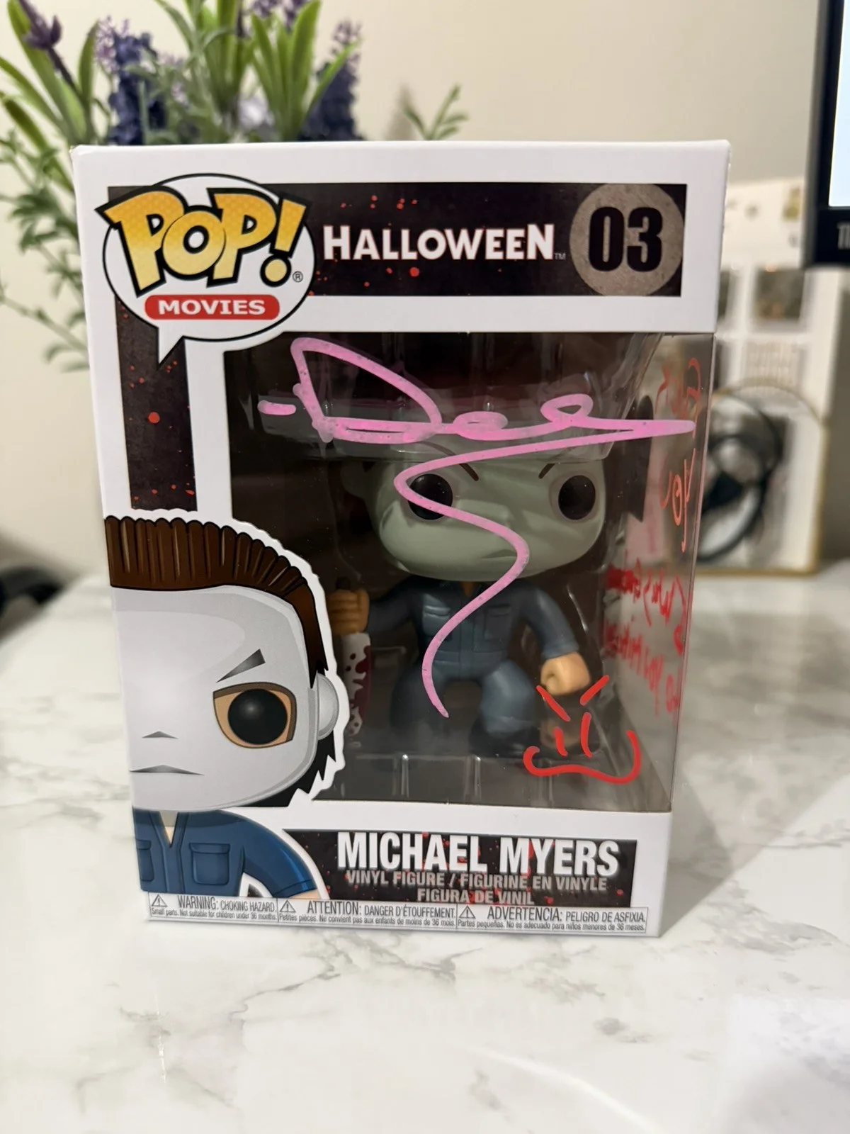 Daeg Faerch — Daeg Faerch Signed/Autographed Michael Myers Funko Pop! Halloween. SWAU COA.