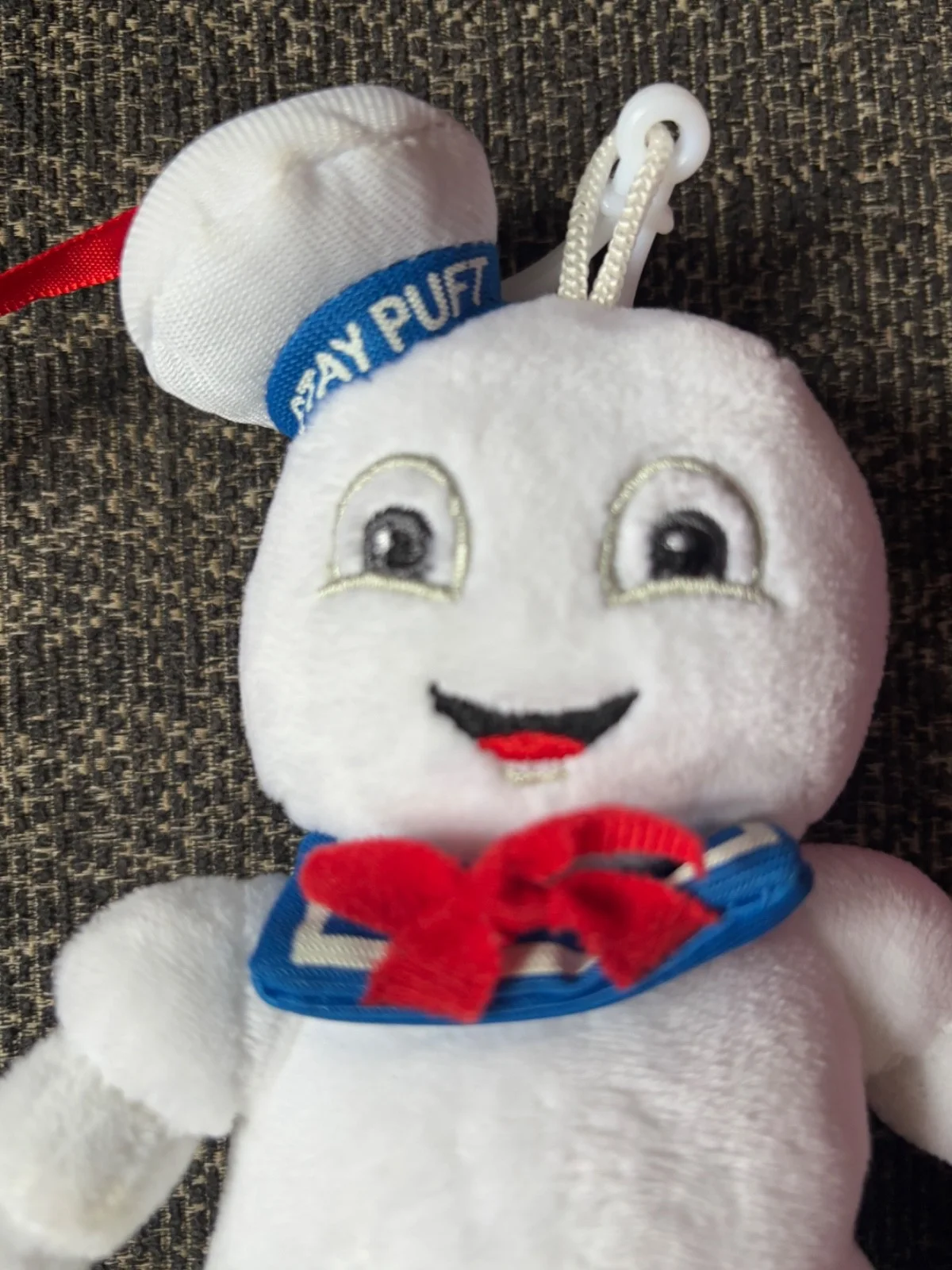 Ghostbusters Stay Puft Marshmallow Man Plush Keychain with Tag, image 3
