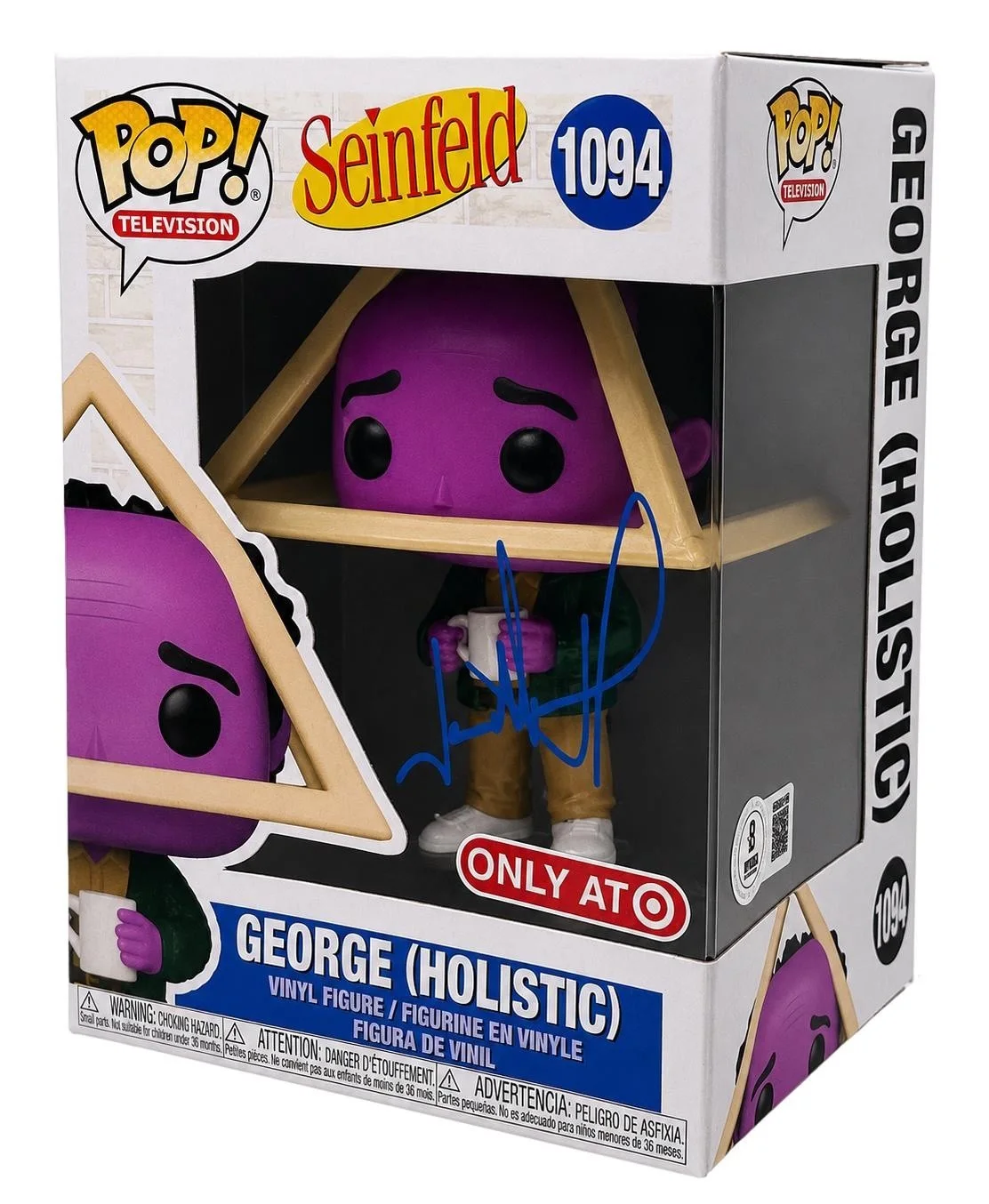 Jason Alexander — Jason Alexander Signed "Seinfeld" #1094 George (Holistic) Target Funko (Beckett)
