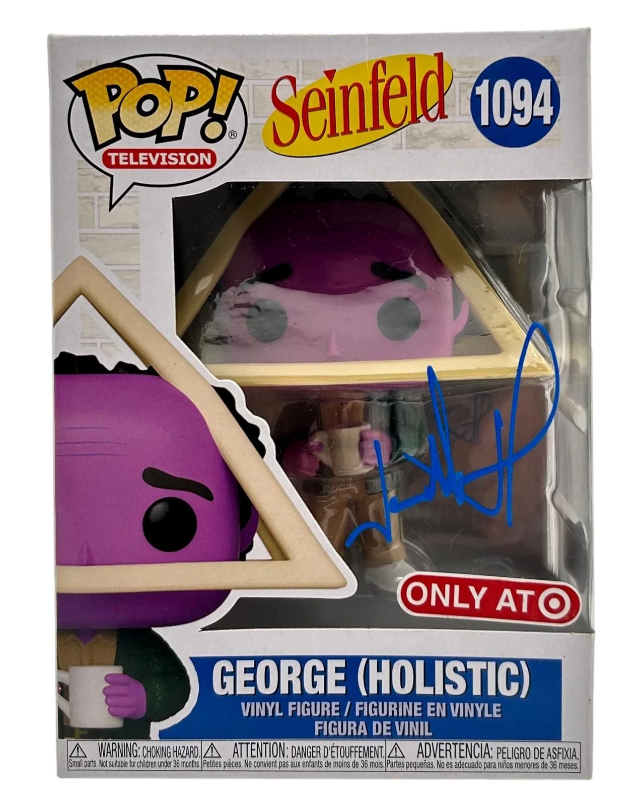 Jason Alexander — Jason Alexander Signed "Seinfeld" #1094 George (Holistic) Target Funko (Beckett), изображение 2