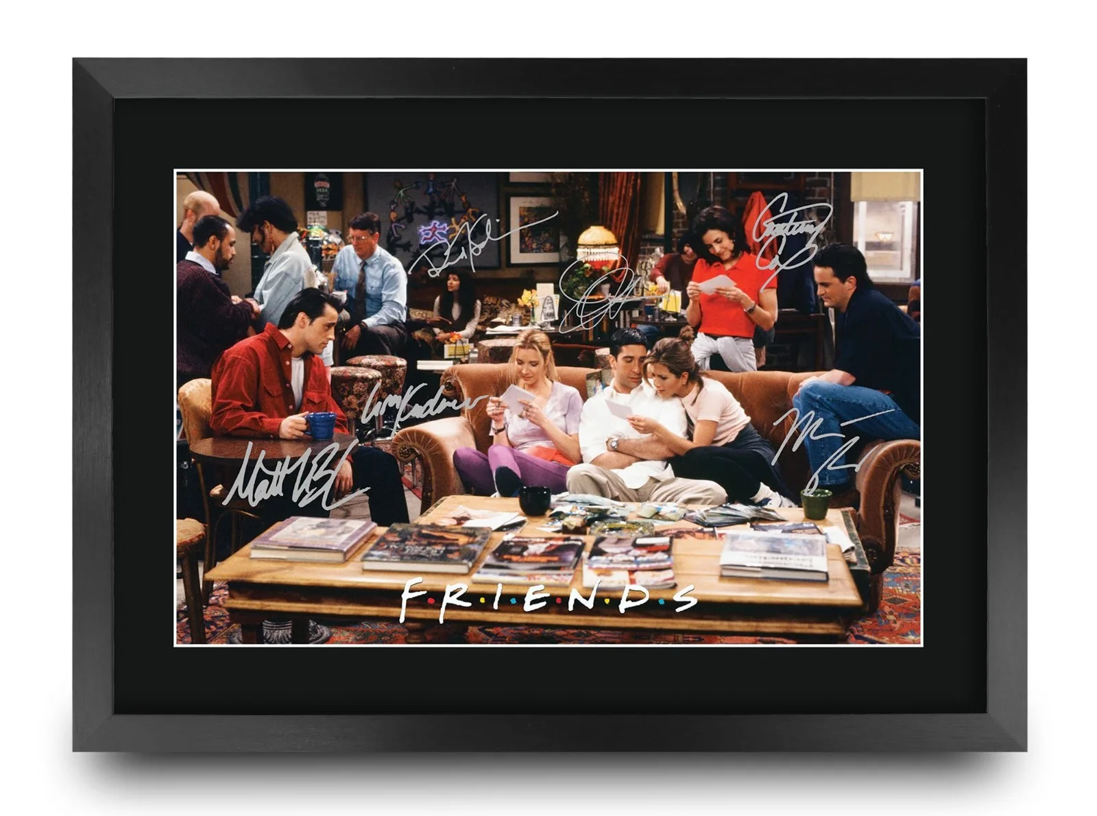 Framed 16x12 Friends TV Show Autographed Picture - Perfect Gift for Fans!, изображение 2