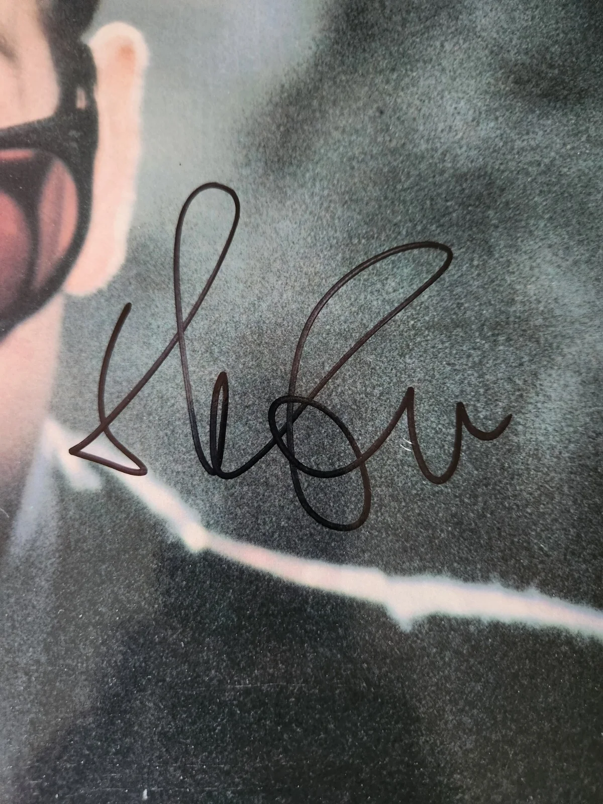 Elvis Costello Autographed LP Album Trust, image 2