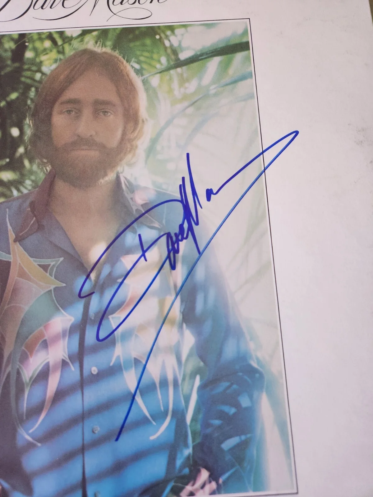 Dave Mason Autographed Vinyl LP Album Traffic, изображение 2