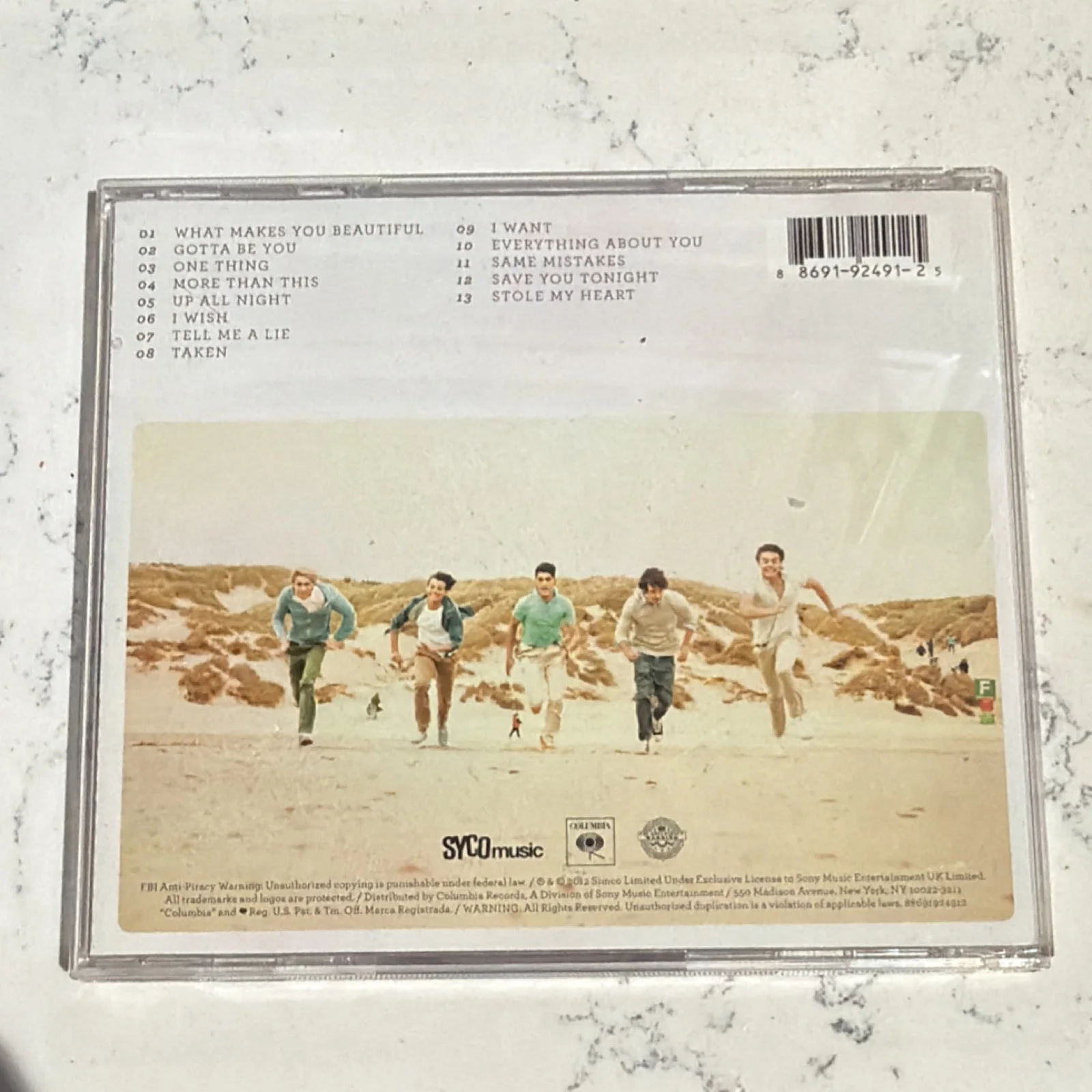 One Direction Autographed Up All Night Album (Whole Group), image 2