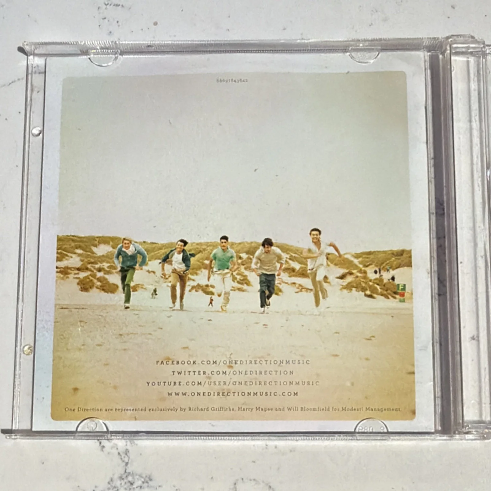 One Direction Autographed Up All Night Album (Whole Group), image 3